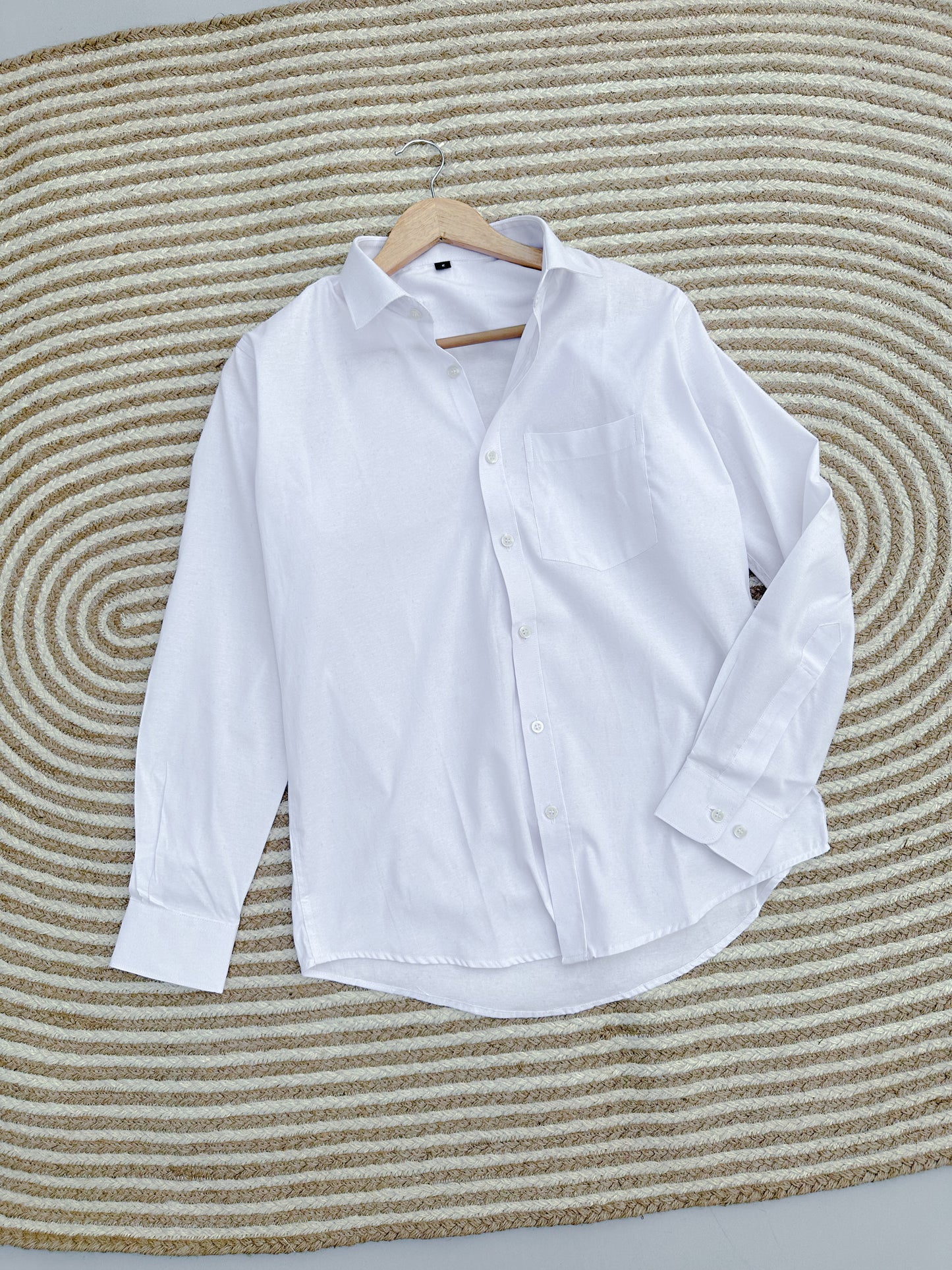 Oxford Shirt - White (Pocket)