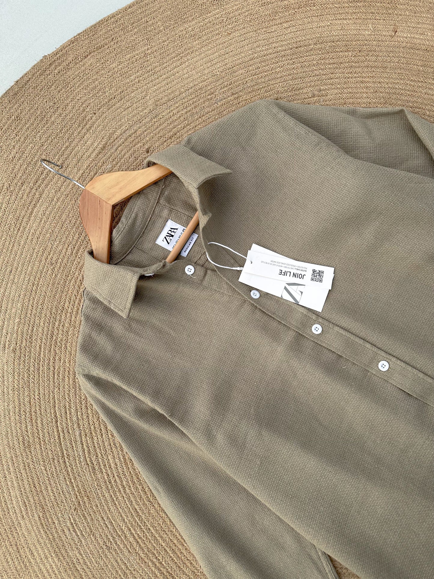 Refined full sleeve shirt - Desert Mist