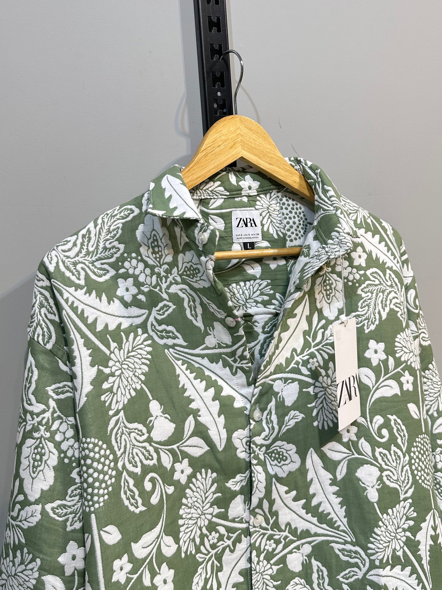 Rich Full Sleeve - Floral Olive