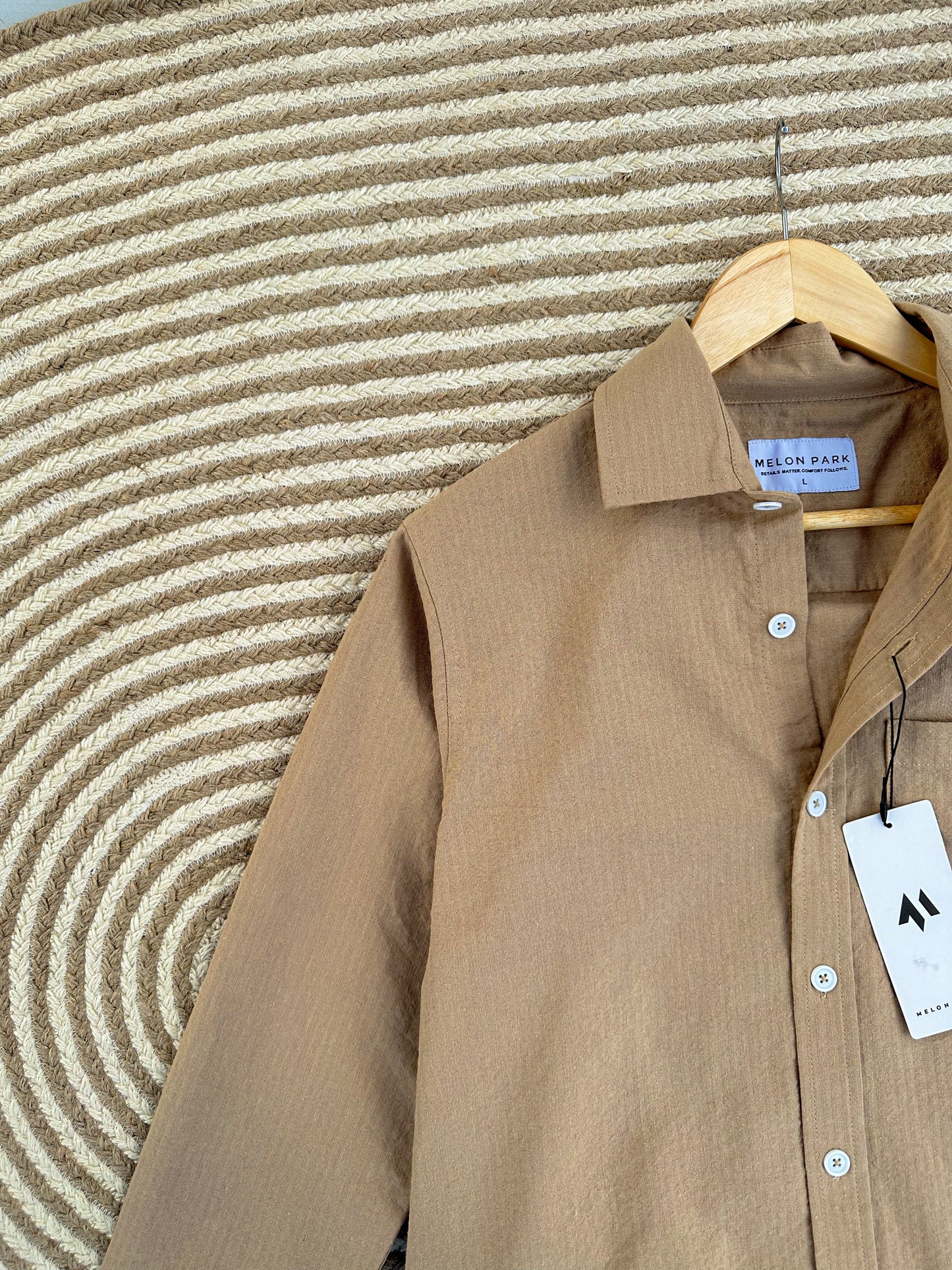 Old Money Full sleeve shirt - Ambush Beige