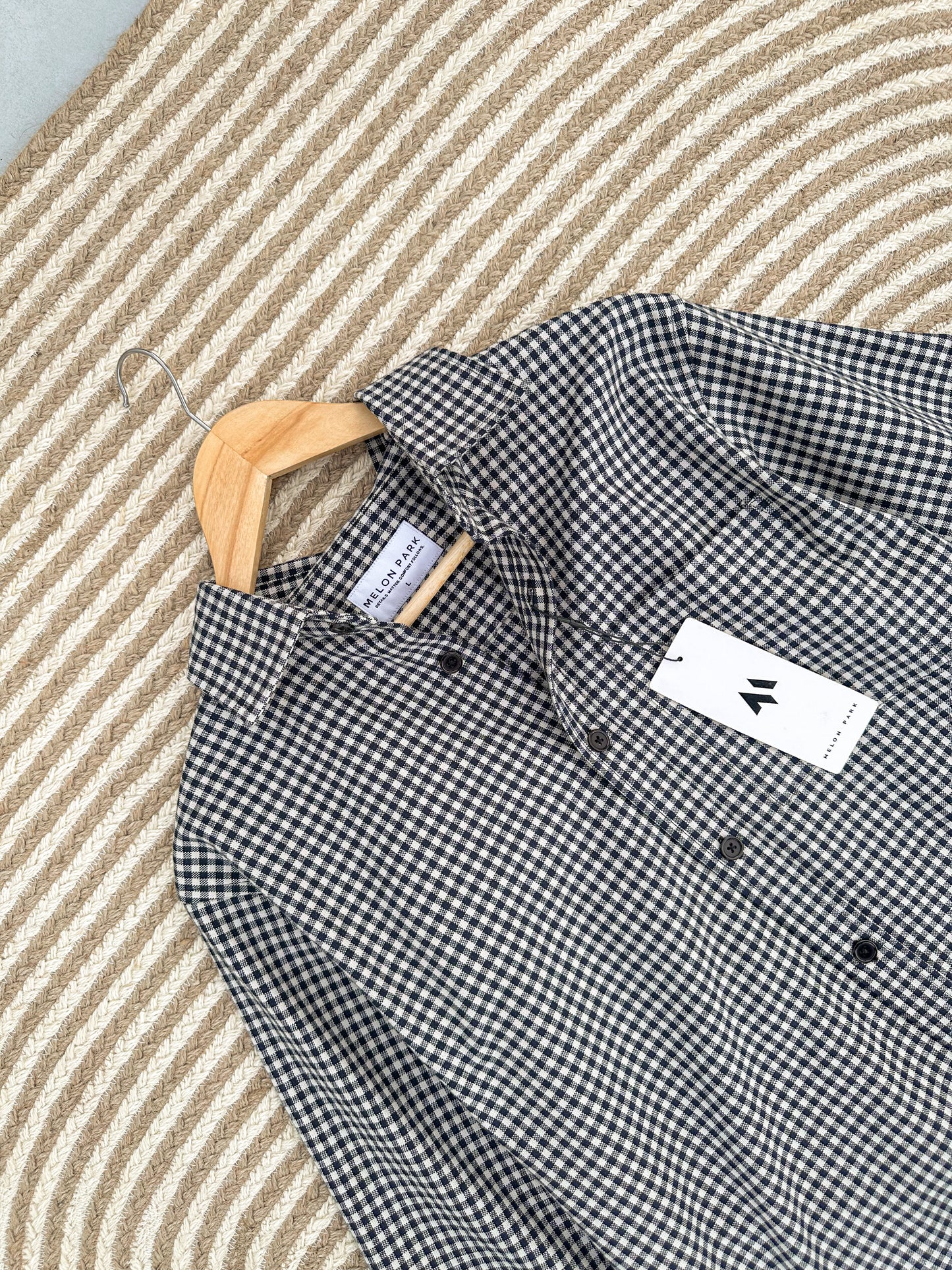 Old Money Full sleeve shirt - Monochrome check