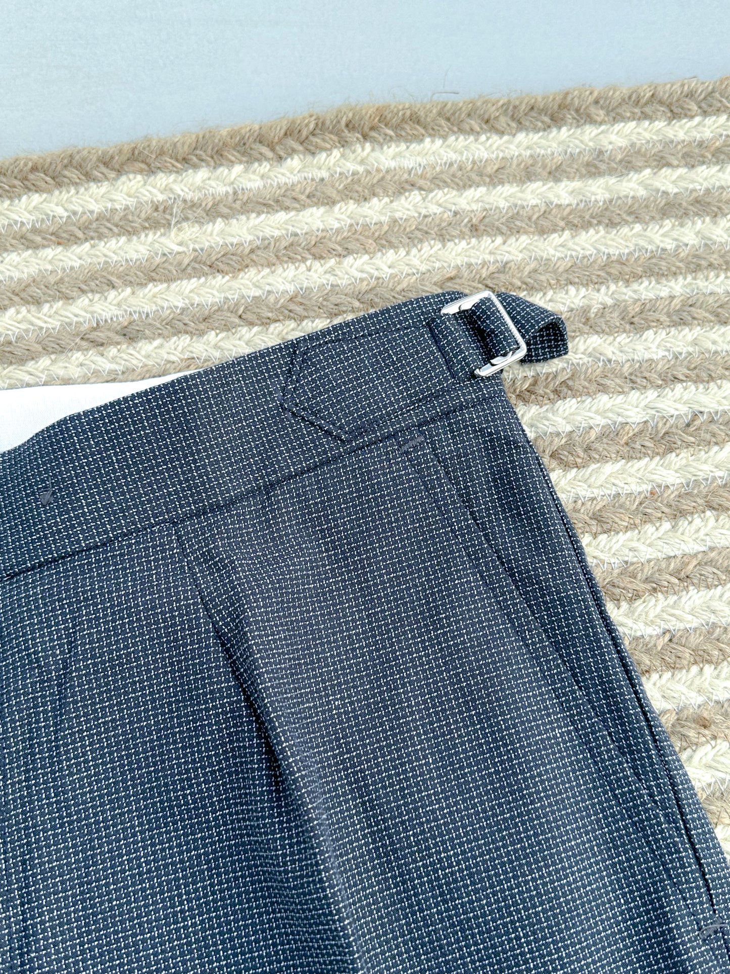 Baggy Formal Pant - Bluish Grey
