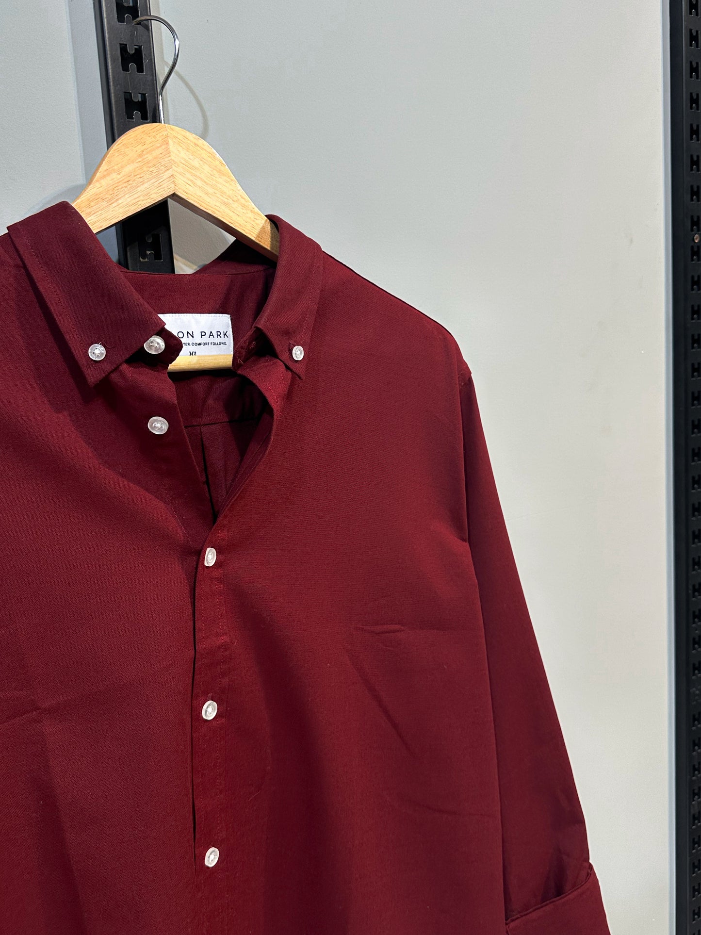 Oxford Shirt - Maroon