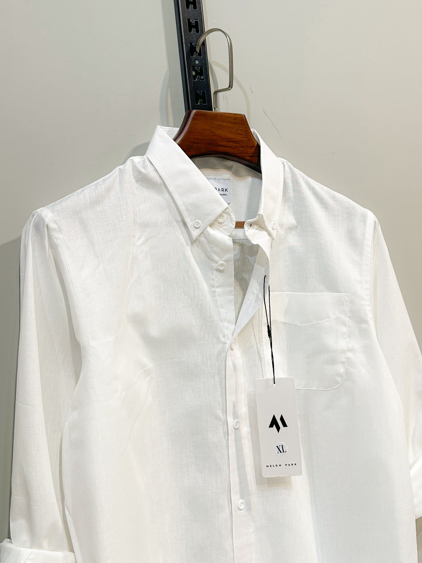 Linen Full sleeve Shirt- Soft White