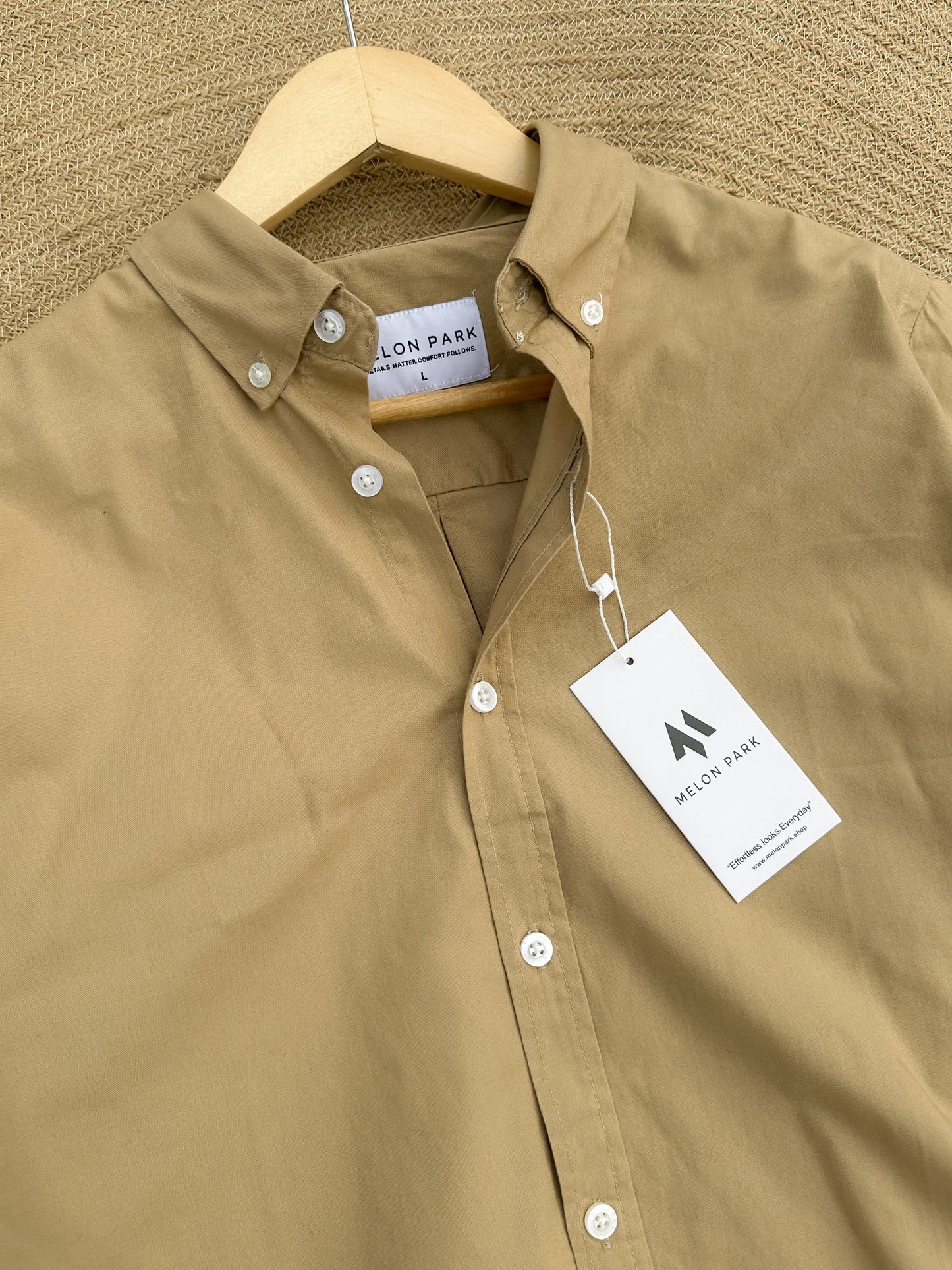 Oxford Shirt - Beige