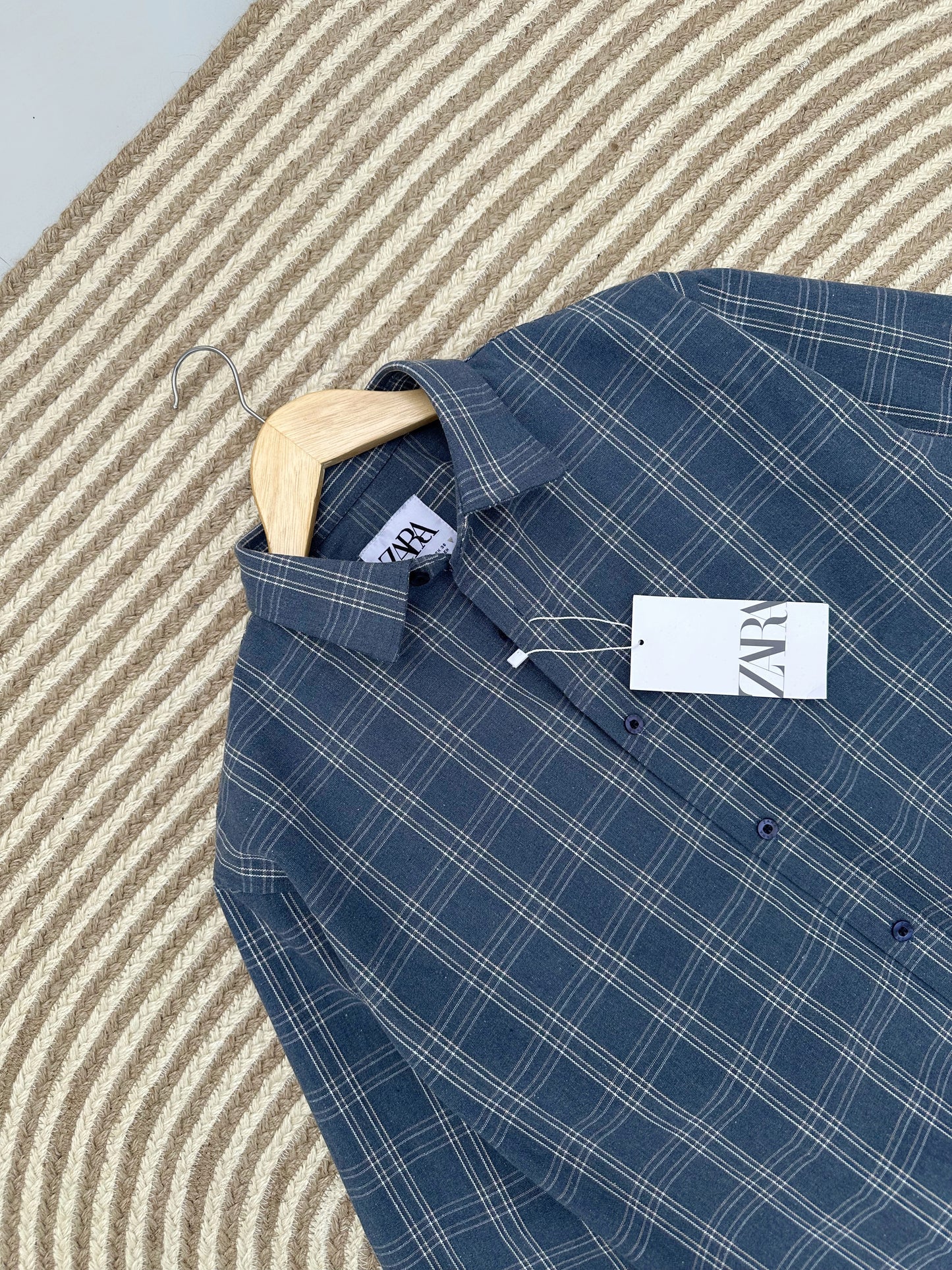 Rich Full Sleeve -Navy Blue Check