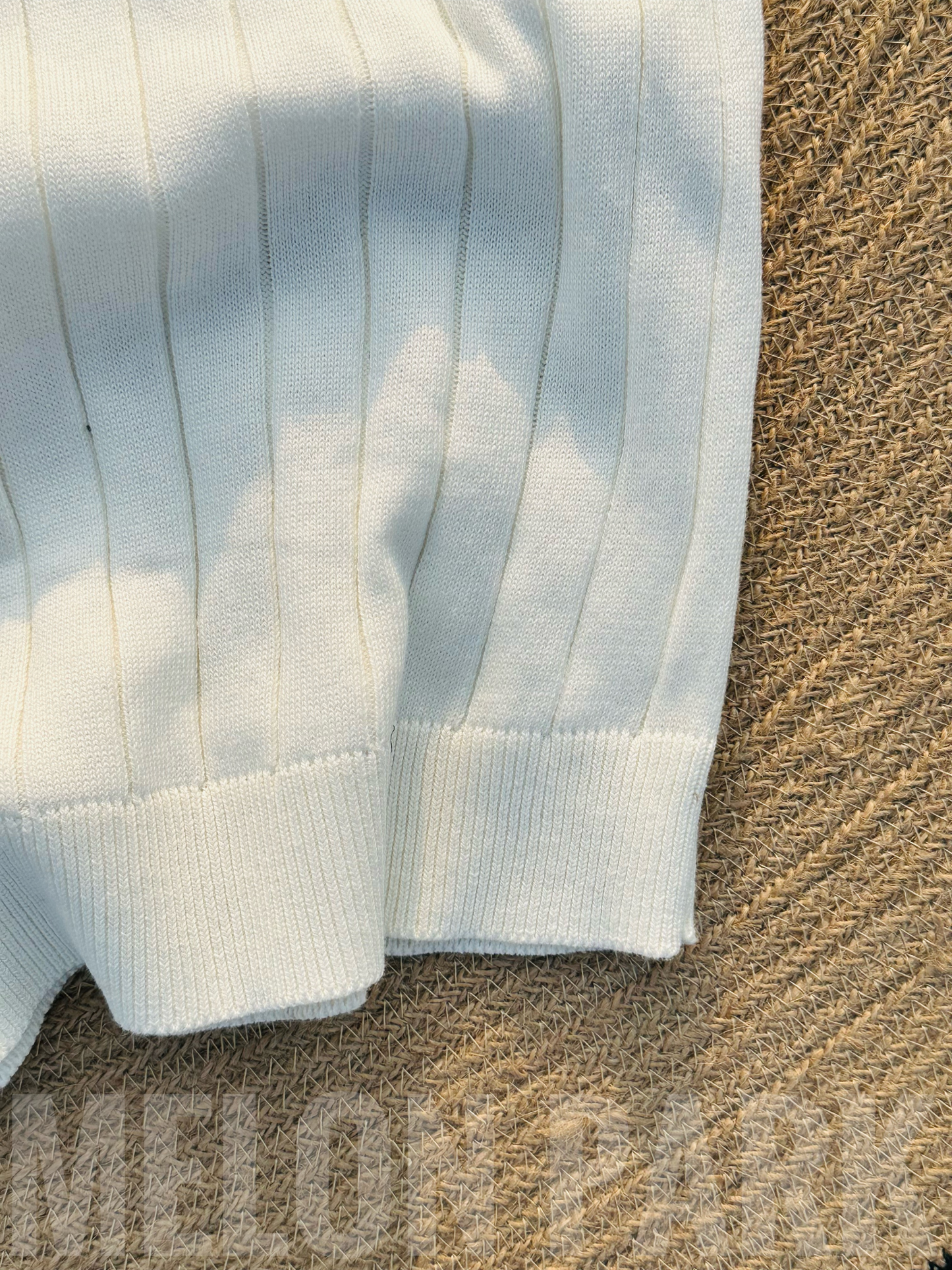 White Old Money Polo