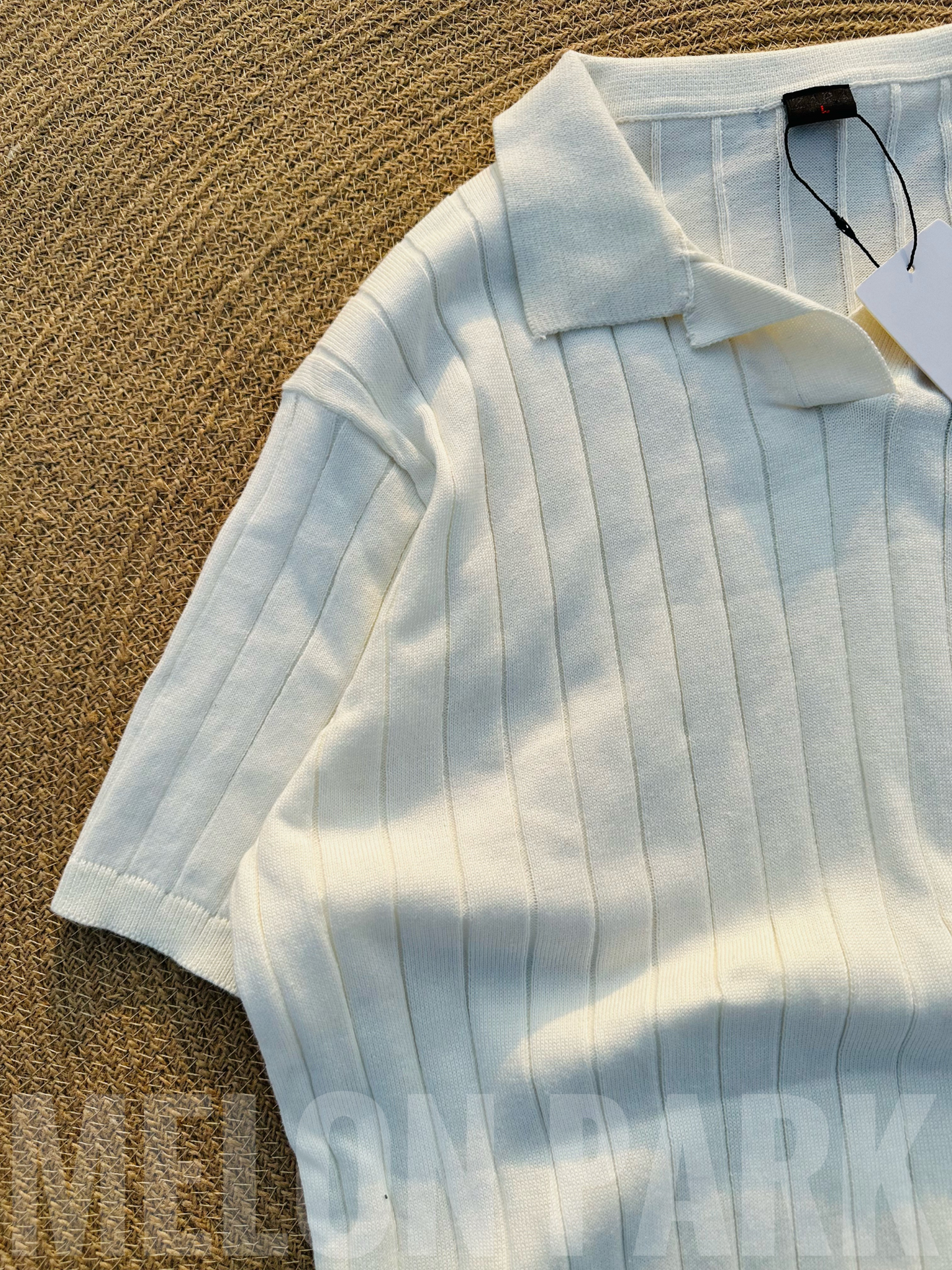 White Old Money Polo