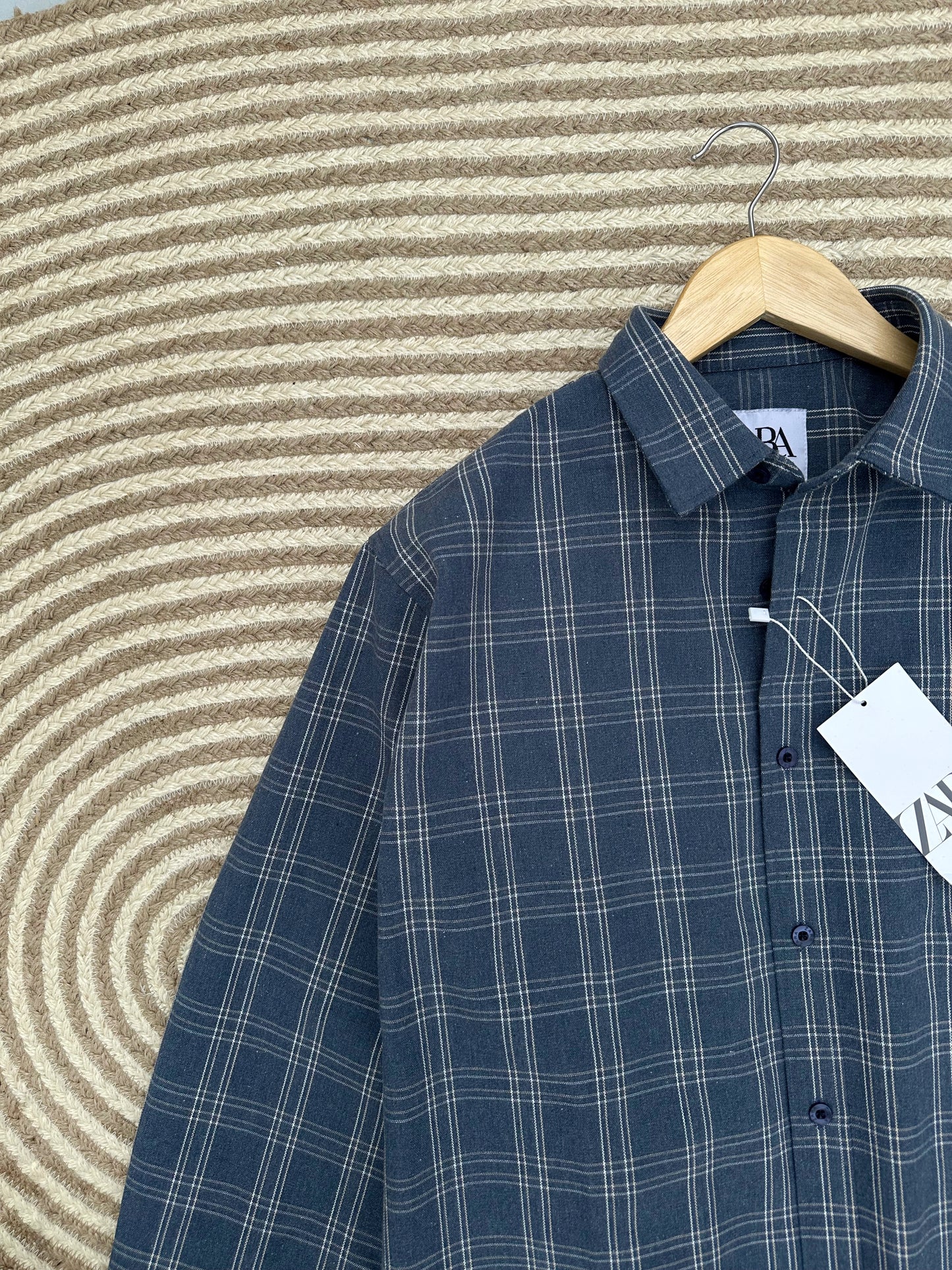 Rich Full Sleeve -Navy Blue Check
