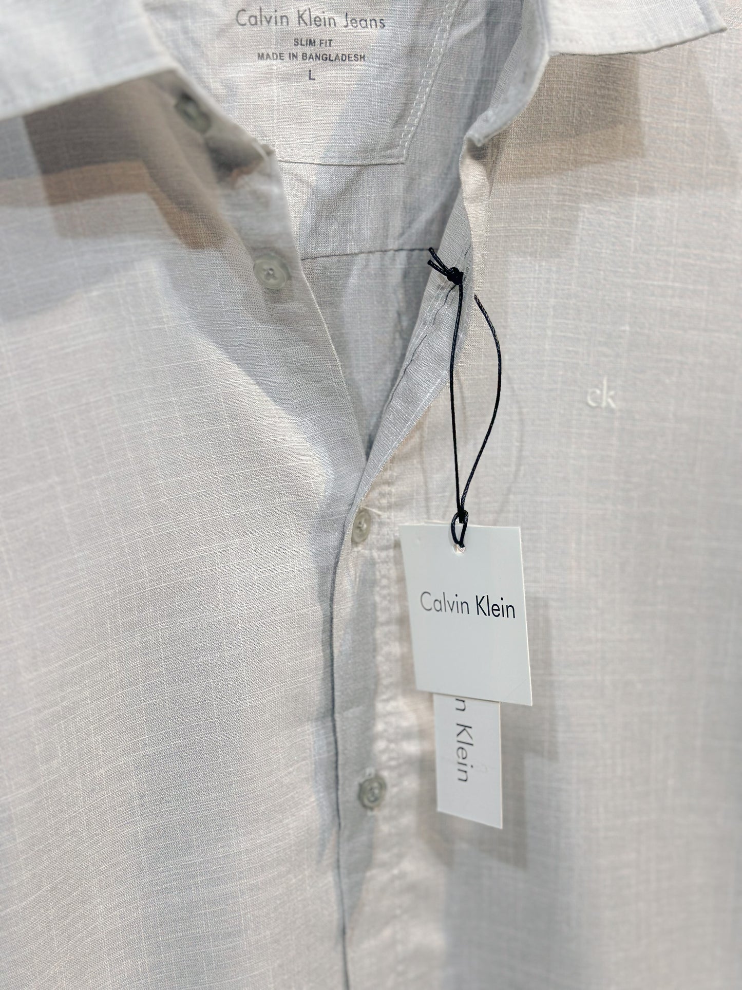 Classic full sleeve shirt - Light Ash