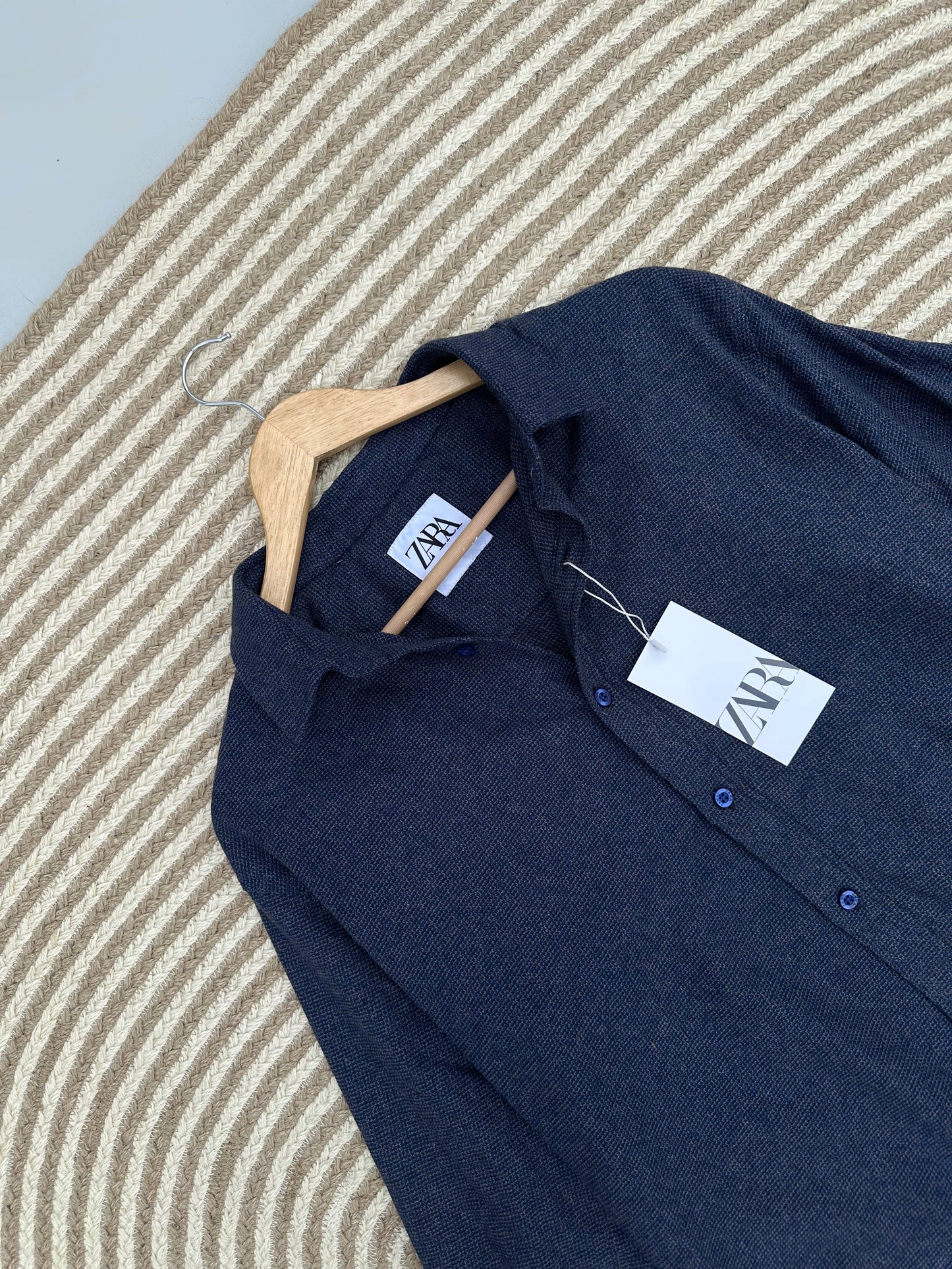 Rich Full Sleeve -Solid Navy Blue