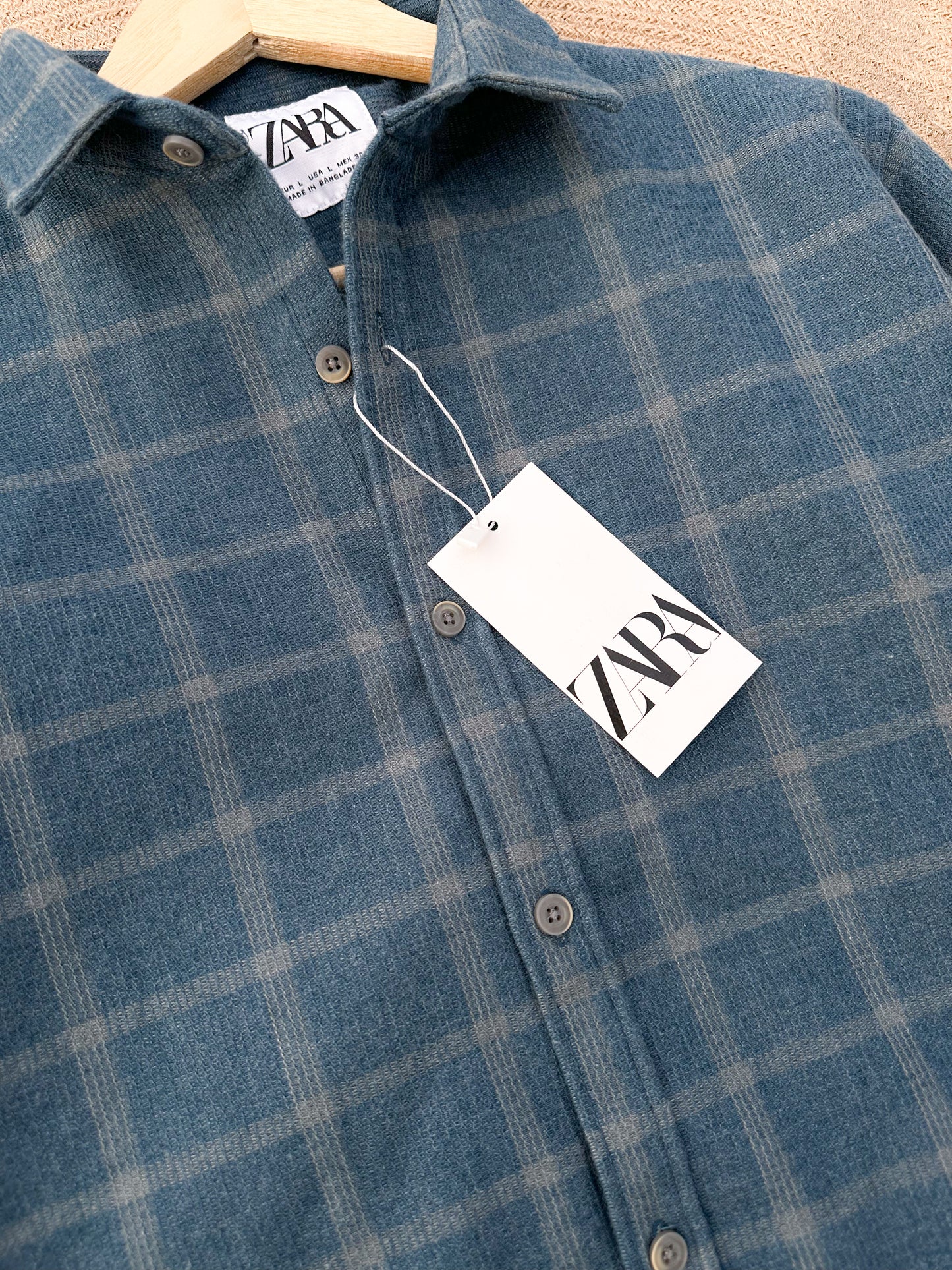 Rich Full Sleeve - Vintage Blue Check