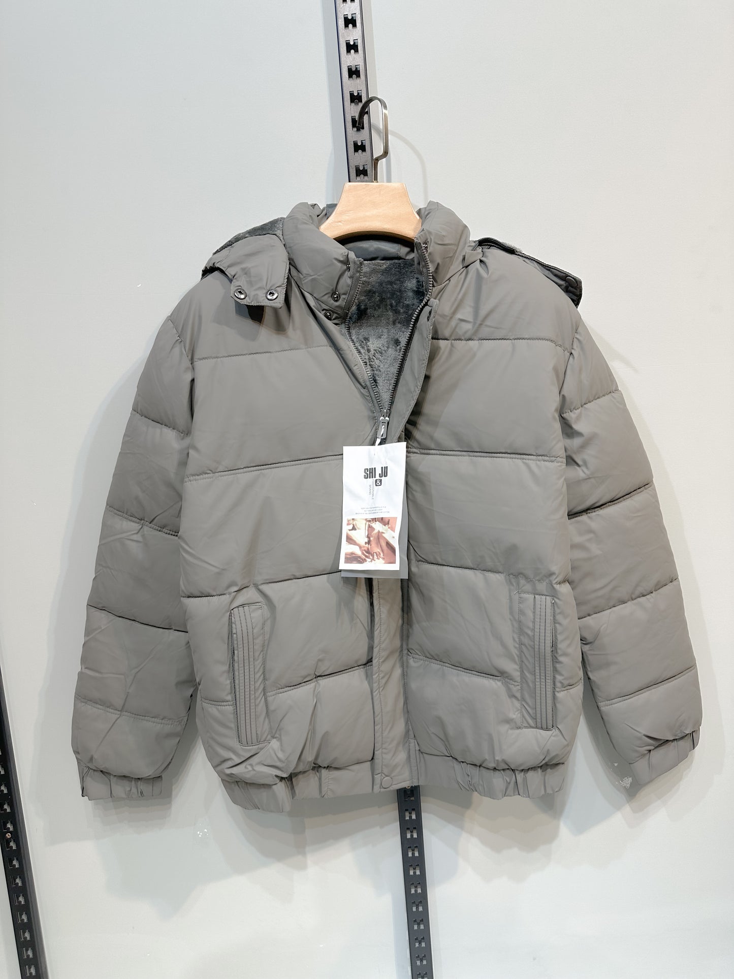Coldproof Puffer - Light Grey