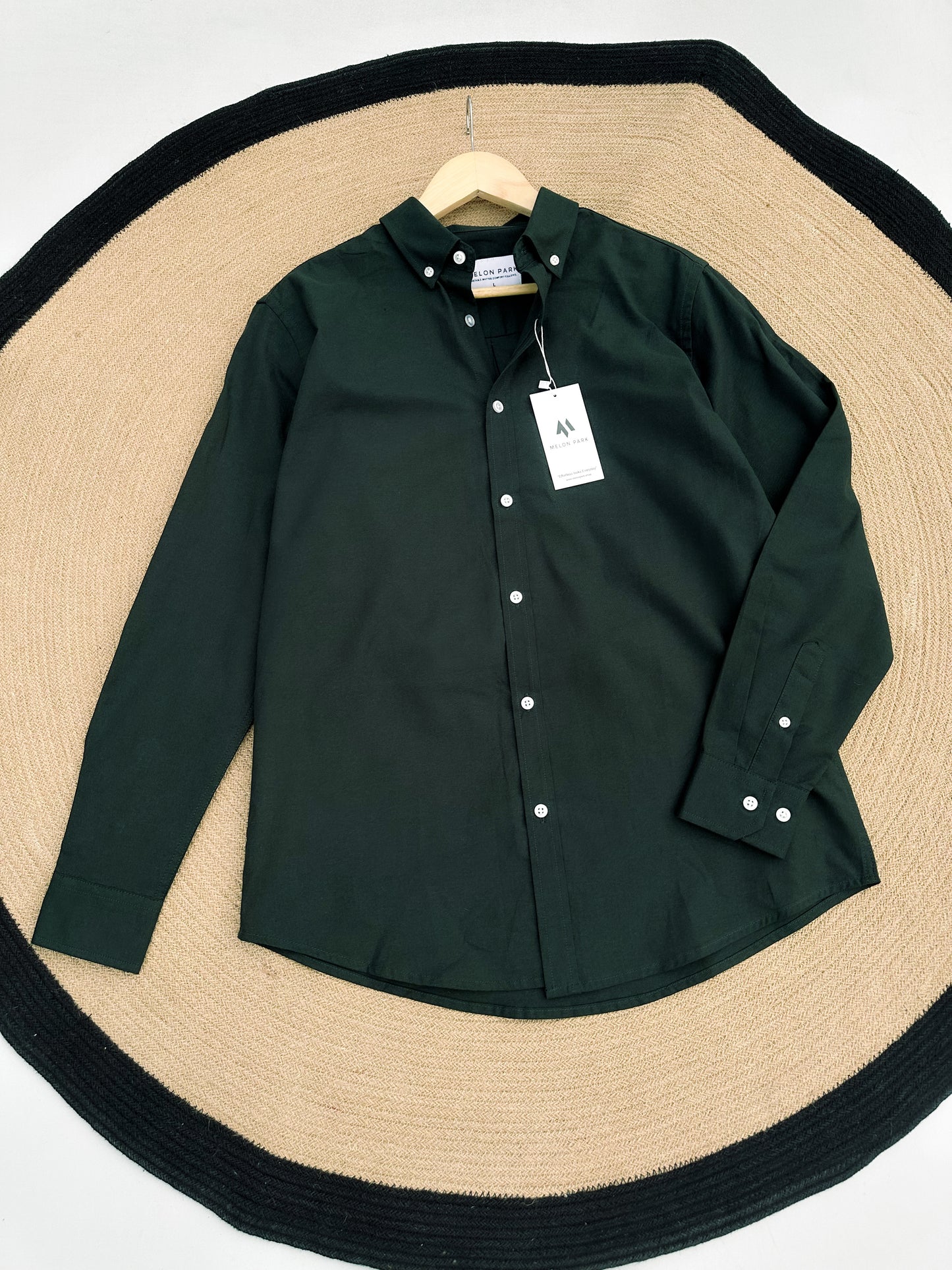 Oxford Shirt - Bottle Green