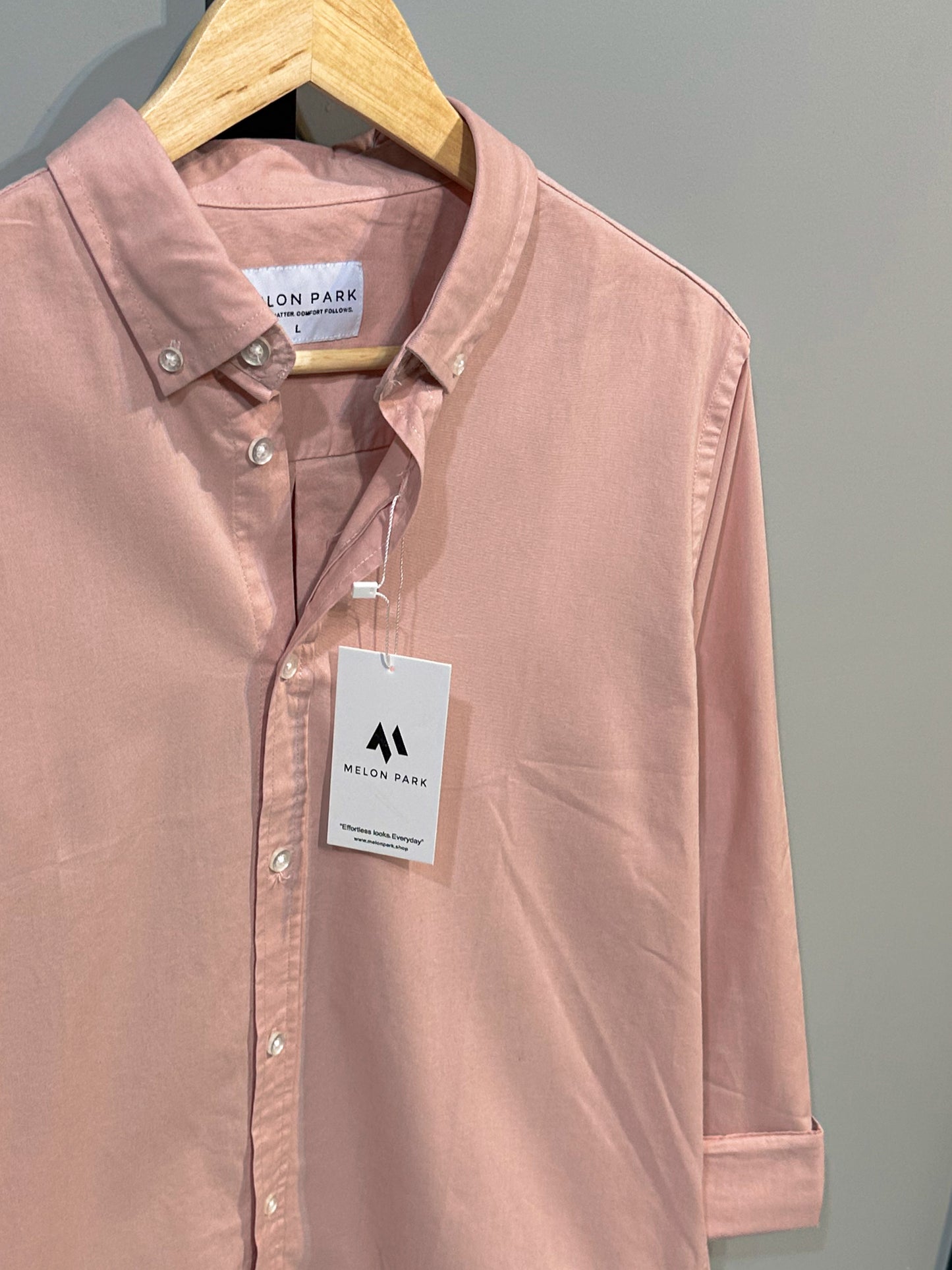 Oxford Shirt - Soft Pink