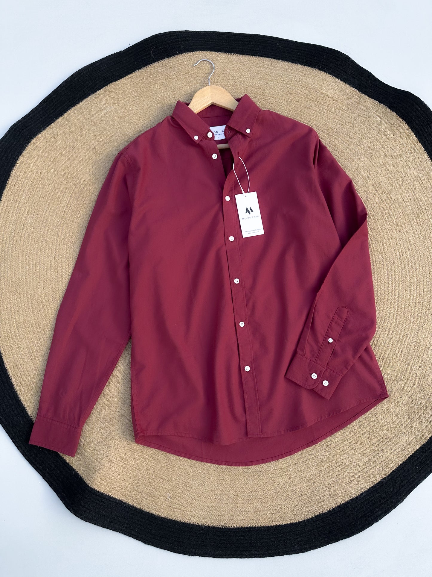 Oxford Shirt - Maroon