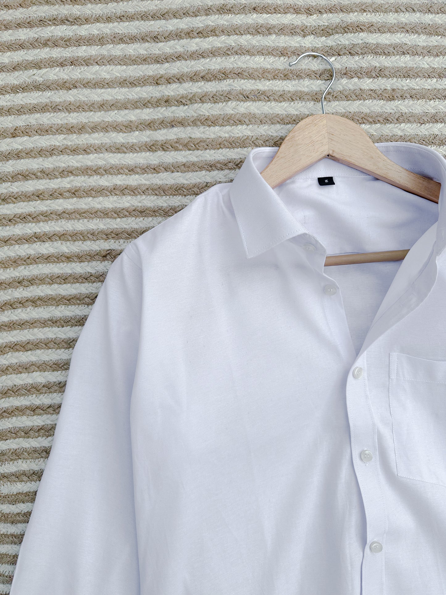 Oxford Shirt - White (Pocket)