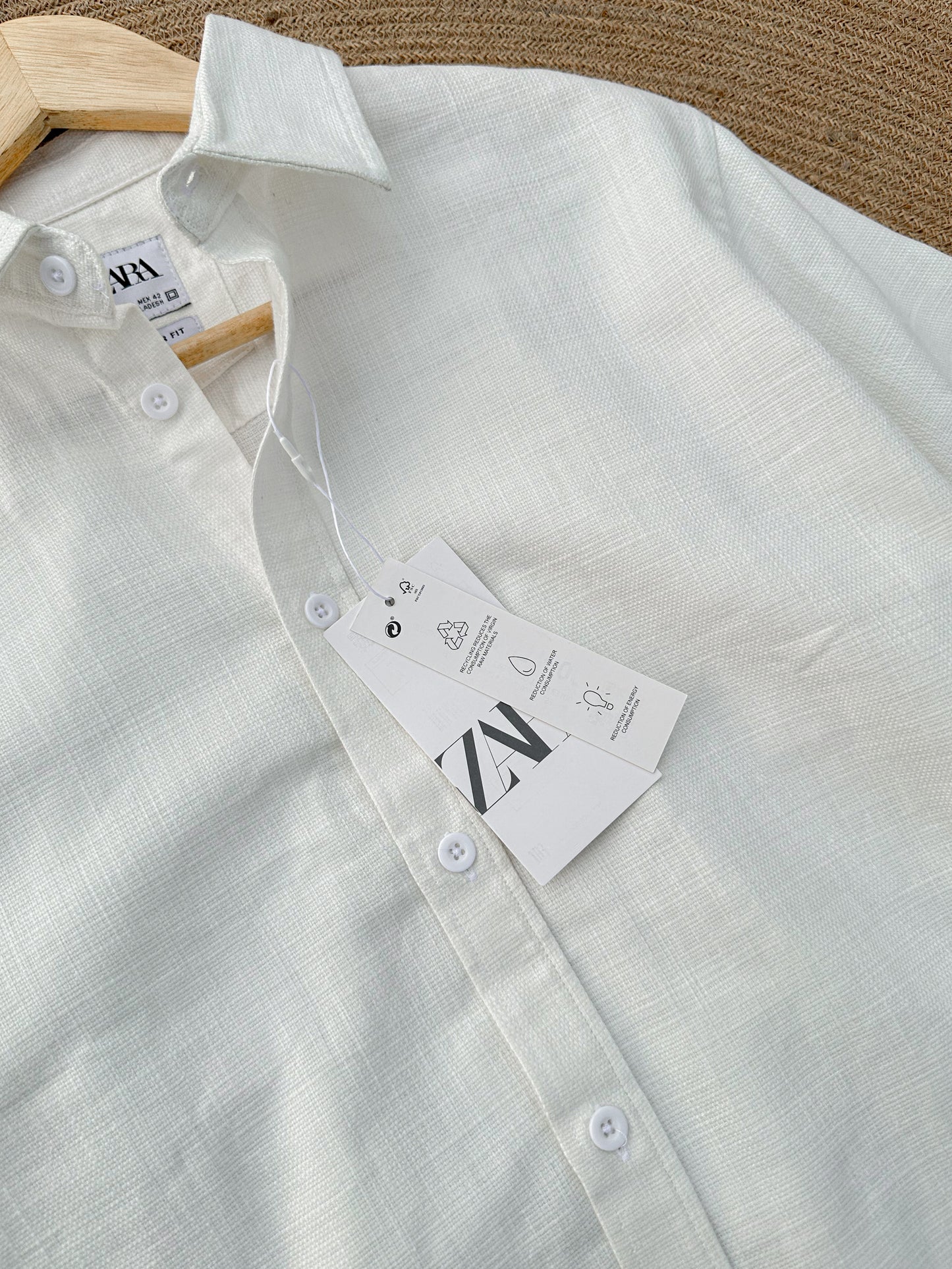 Refined full sleeve shirt - Polar White