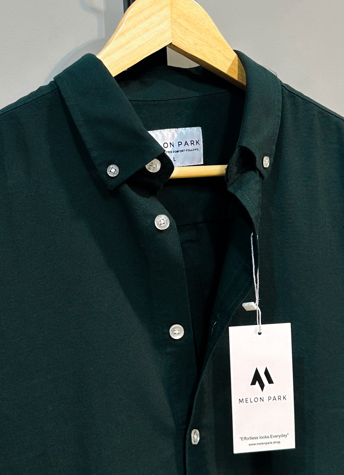 Oxford Shirt - Bottle Green