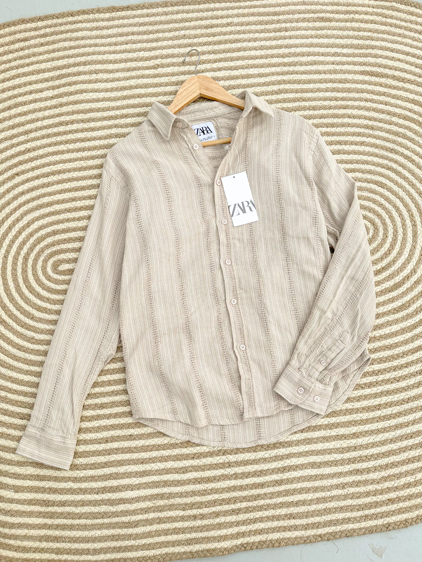 Rich Crafted Shirt - Toasted Beige