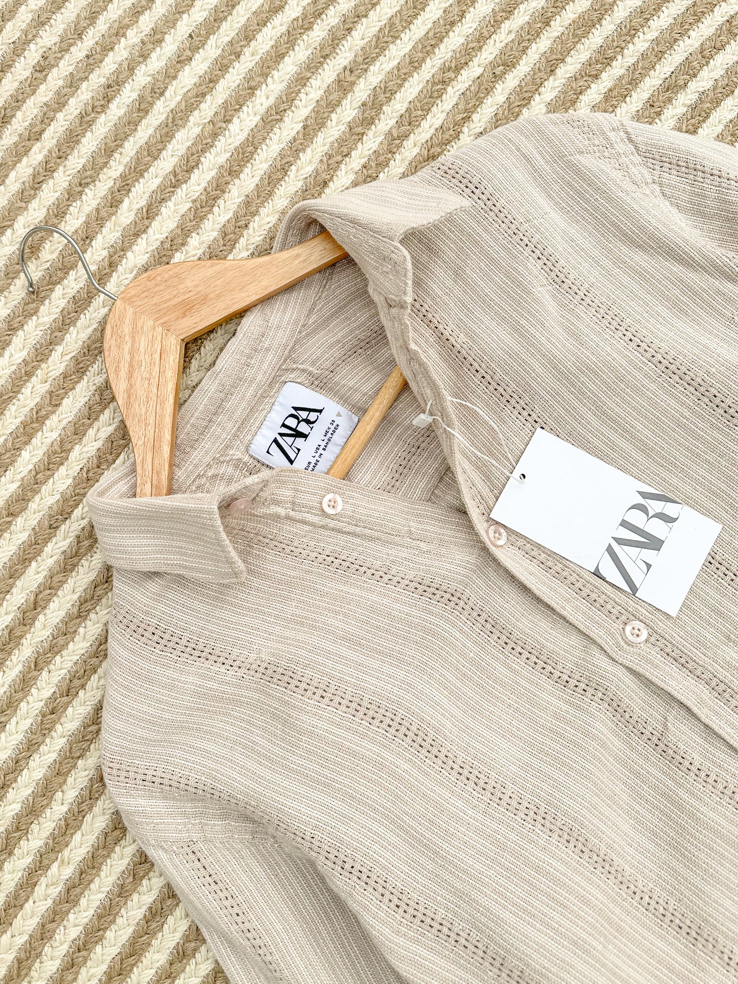Rich Crafted Shirt - Toasted Beige
