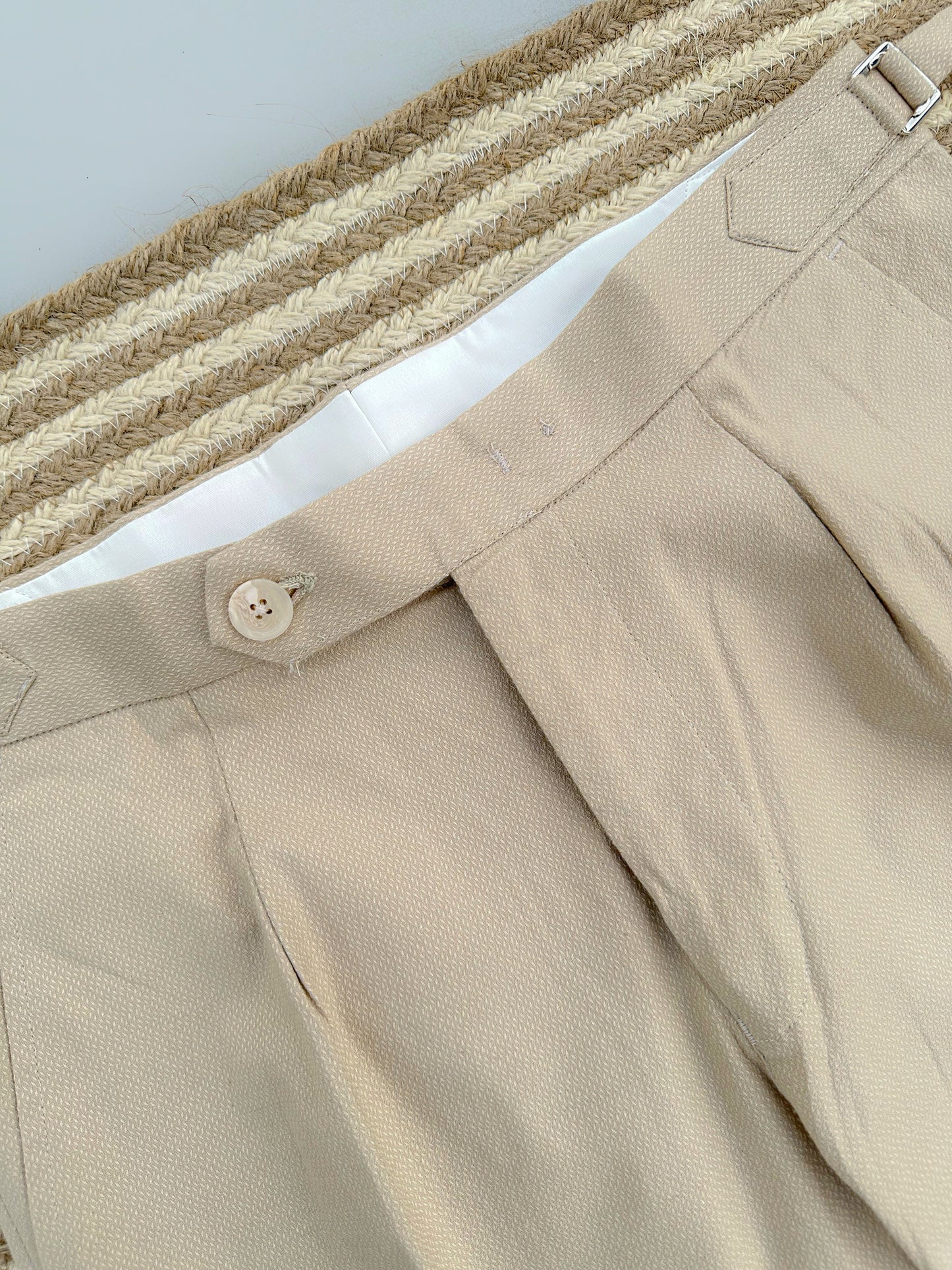 Baggy Formal Pant - Off white