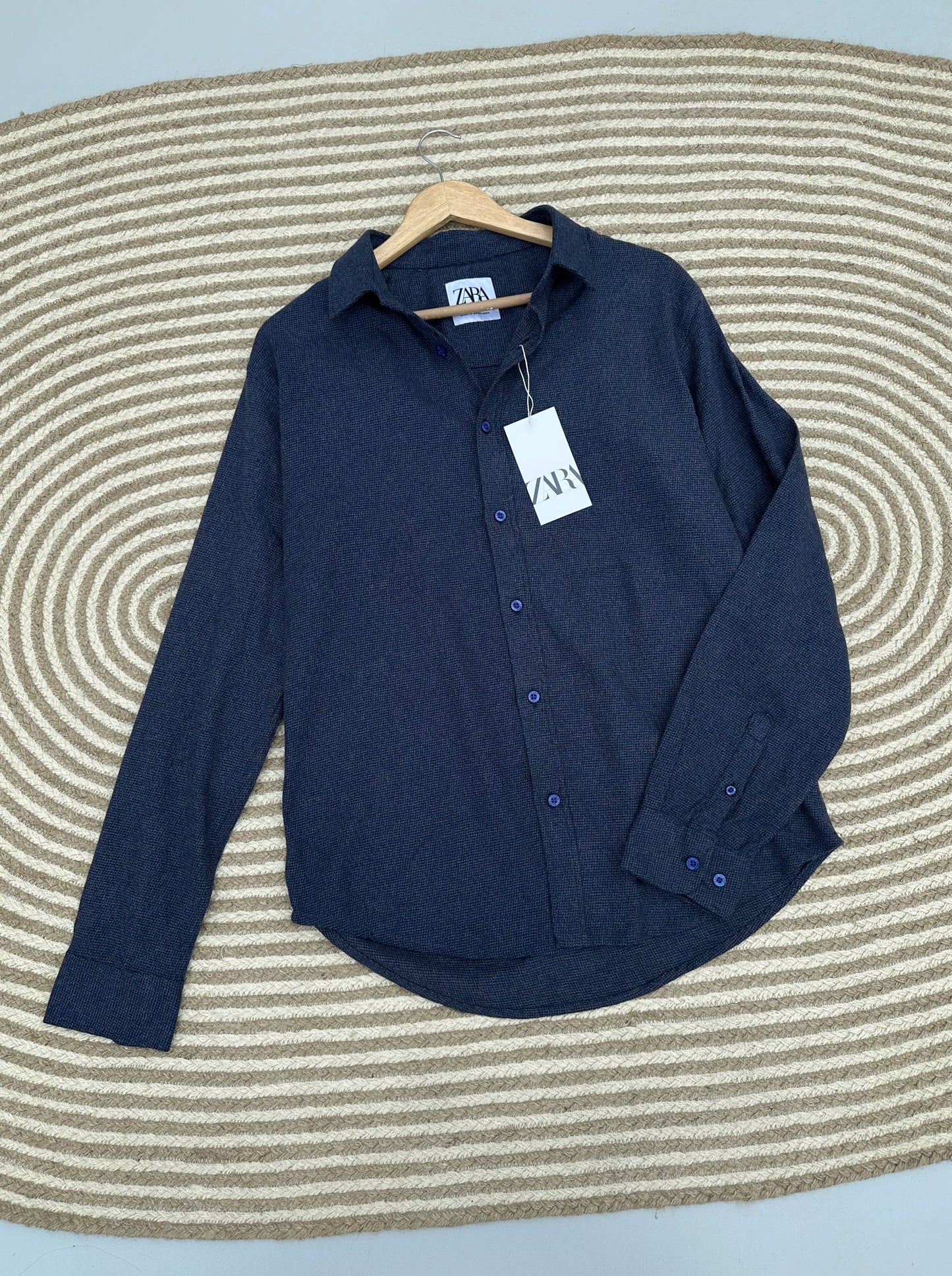 Rich Full Sleeve -Solid Navy Blue