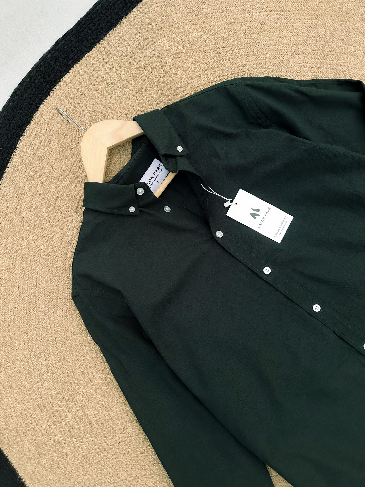 Oxford Shirt - Bottle Green