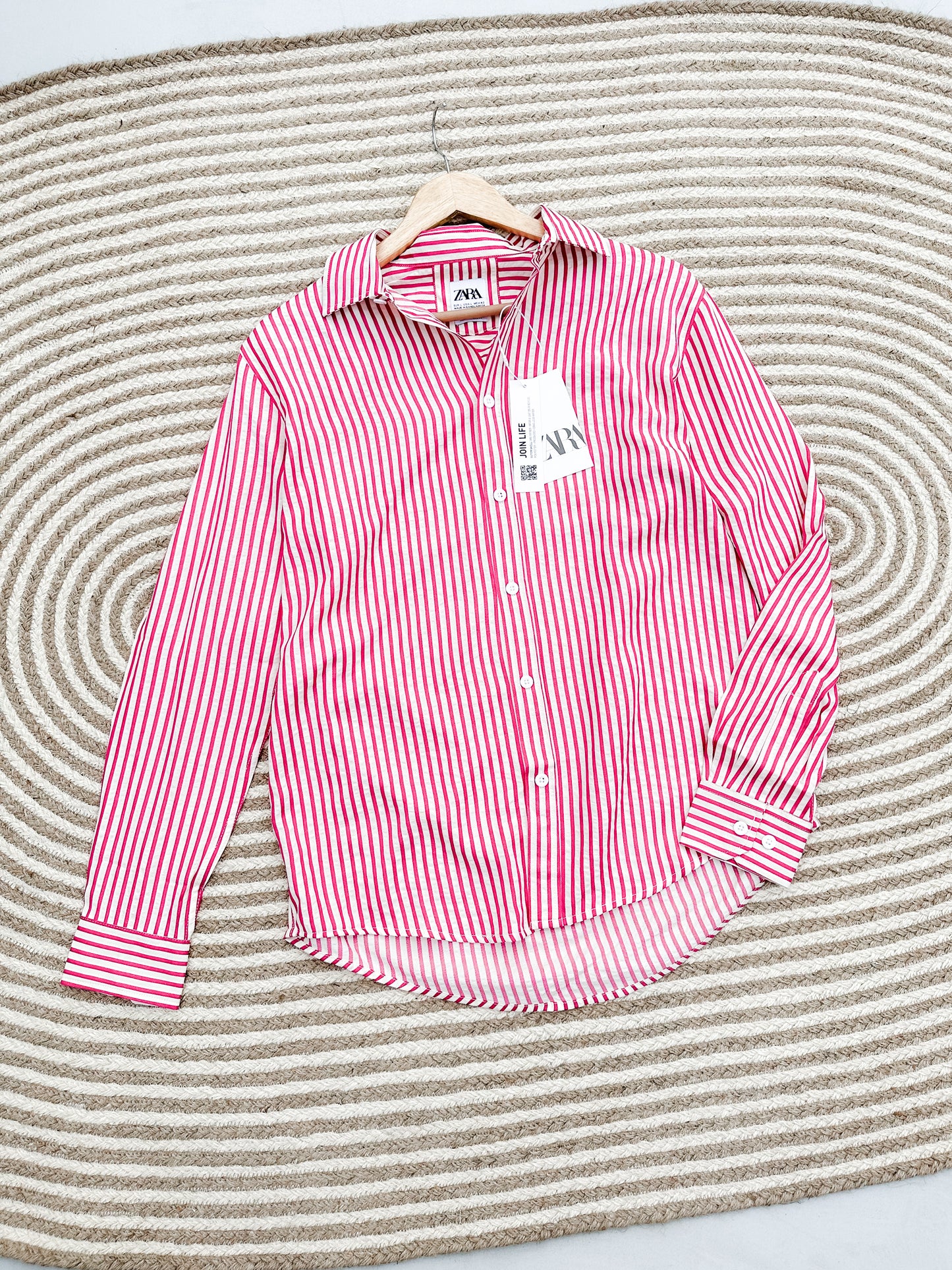 Minimal shirt - Rose line