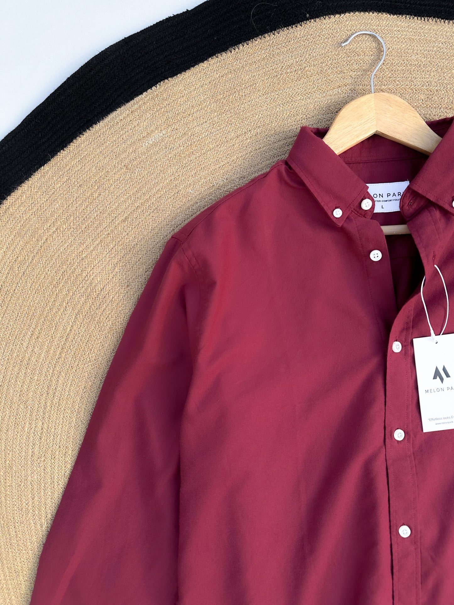 Oxford Shirt - Maroon