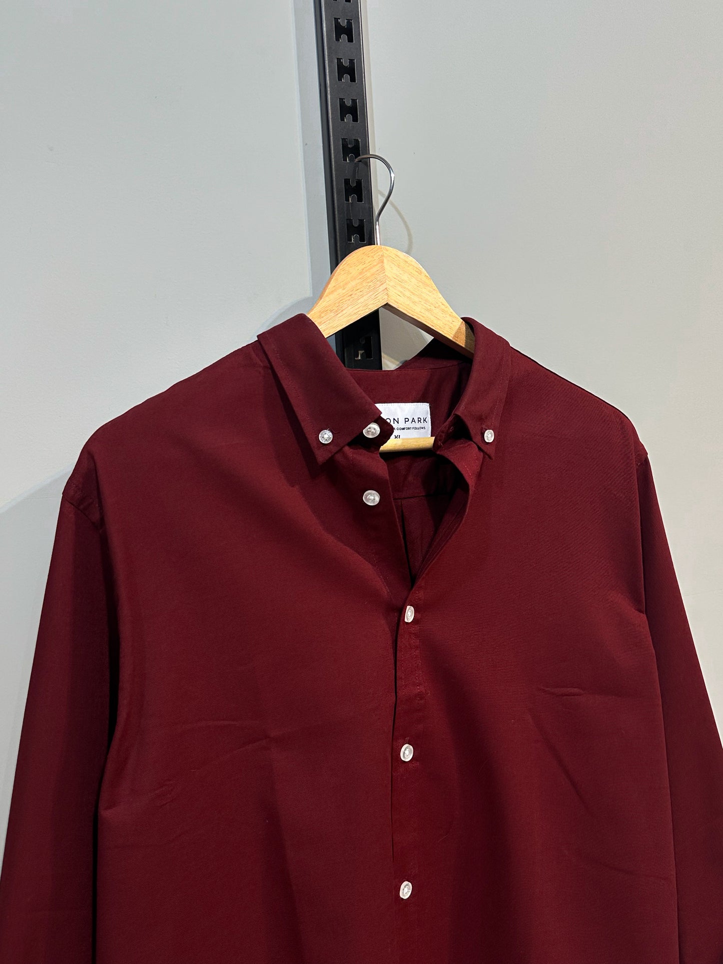 Oxford Shirt - Maroon