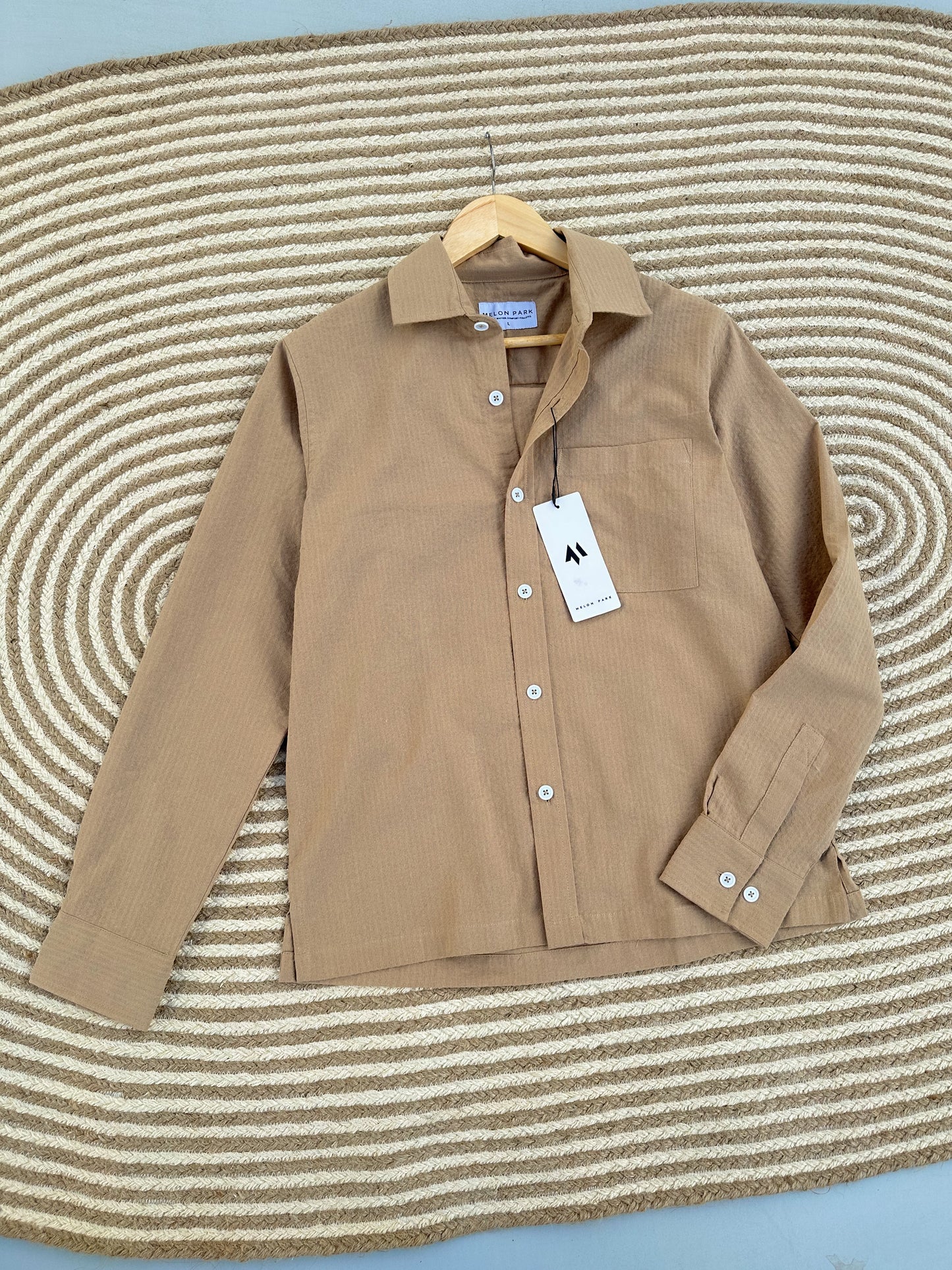 Old Money Full sleeve shirt - Ambush Beige