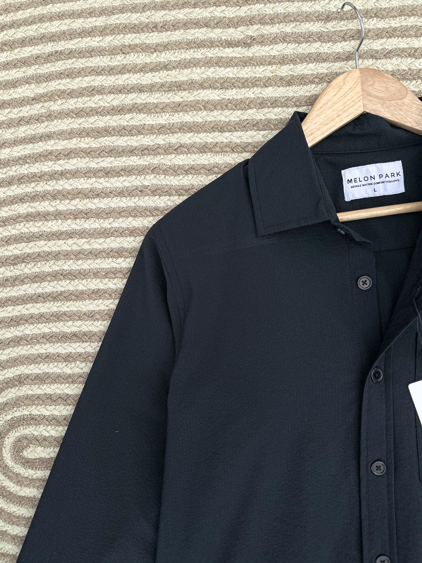Old Money Full sleeve shirt - Ambush Black