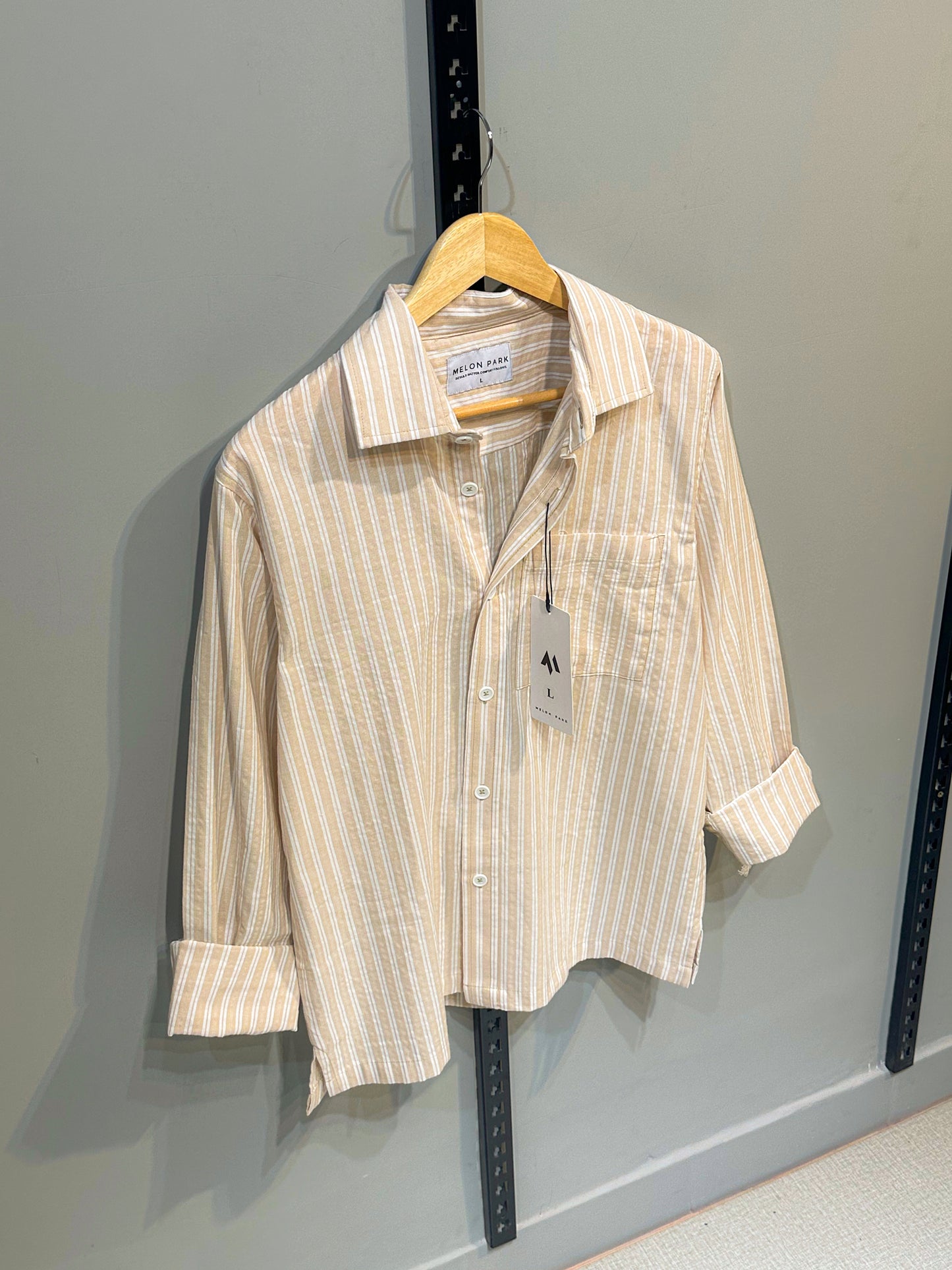 Old Money Full sleeve shirt - Soft Terracotta
