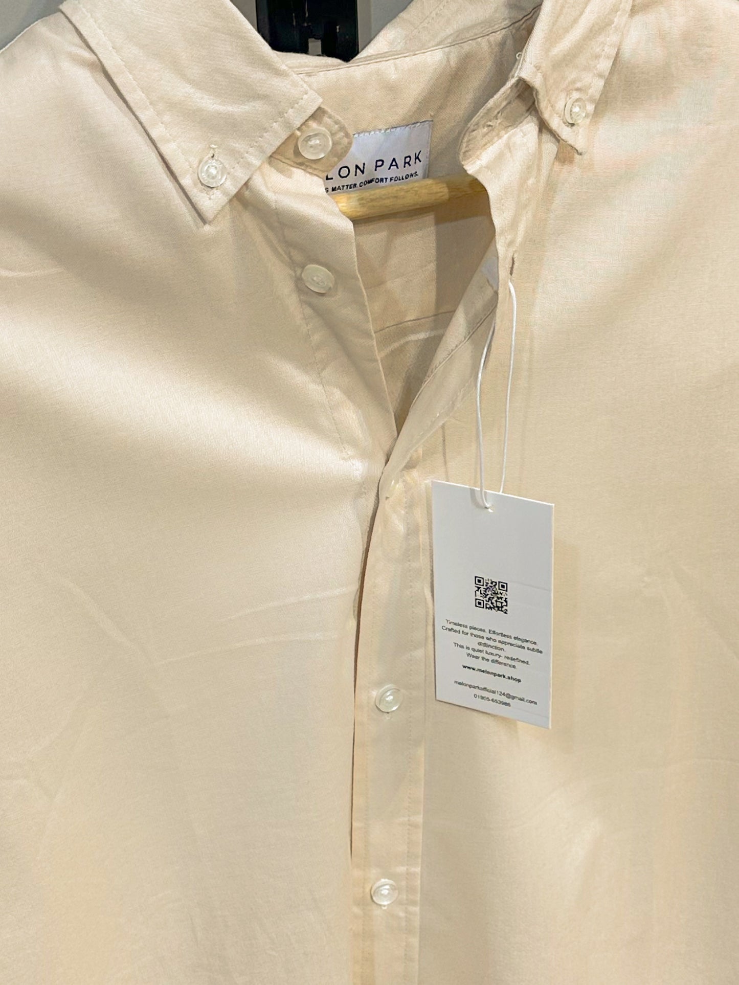 Oxford Shirt - Light Beige