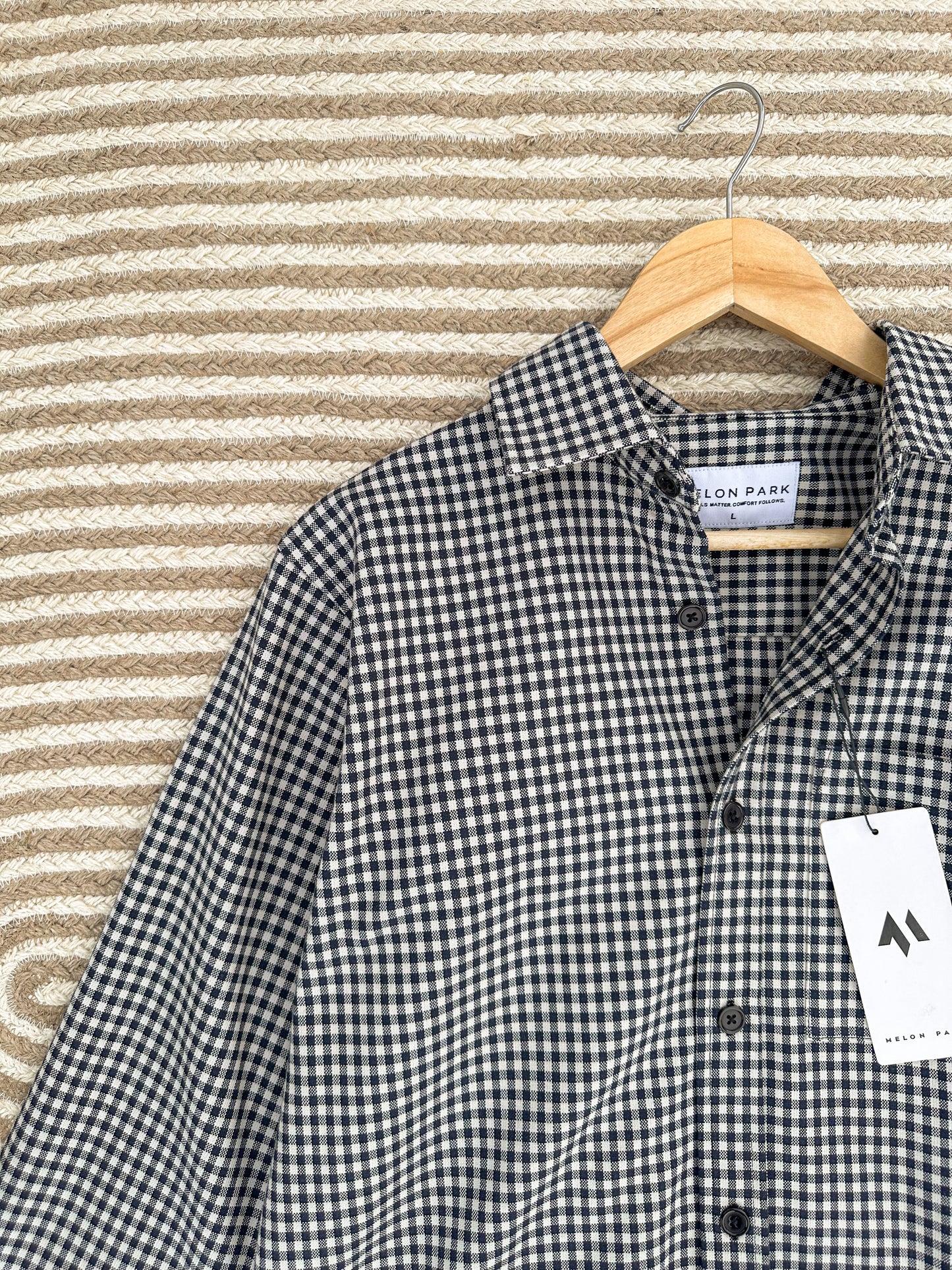 Old Money Full sleeve shirt - Monochrome check