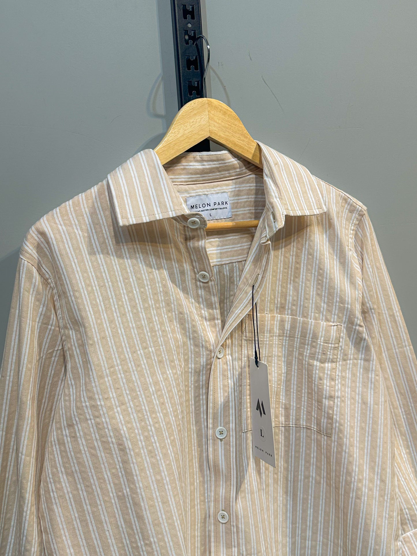 Old Money Full sleeve shirt - Soft Terracotta