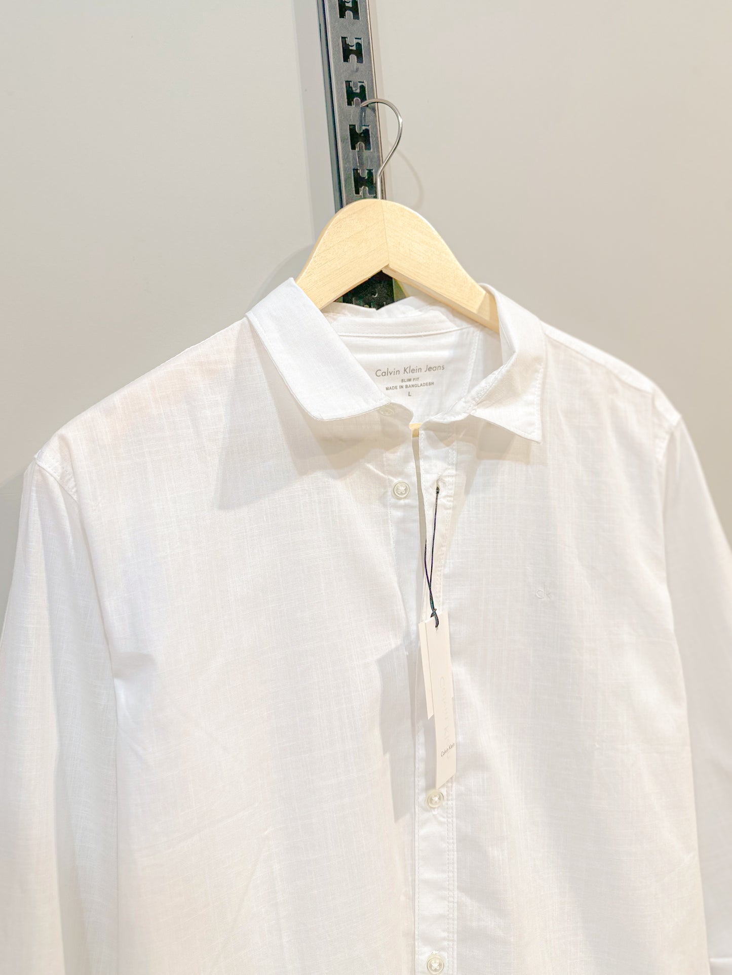Classic full sleeve shirt - White