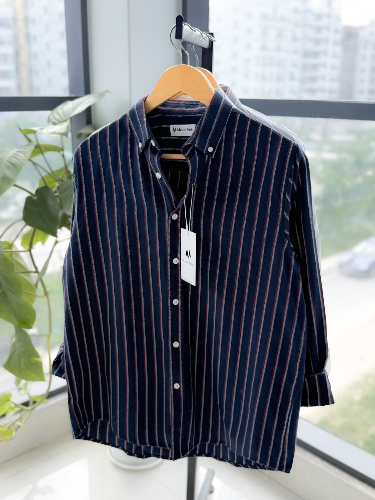 Gentle stripe shirt - Ivy Club stripe
