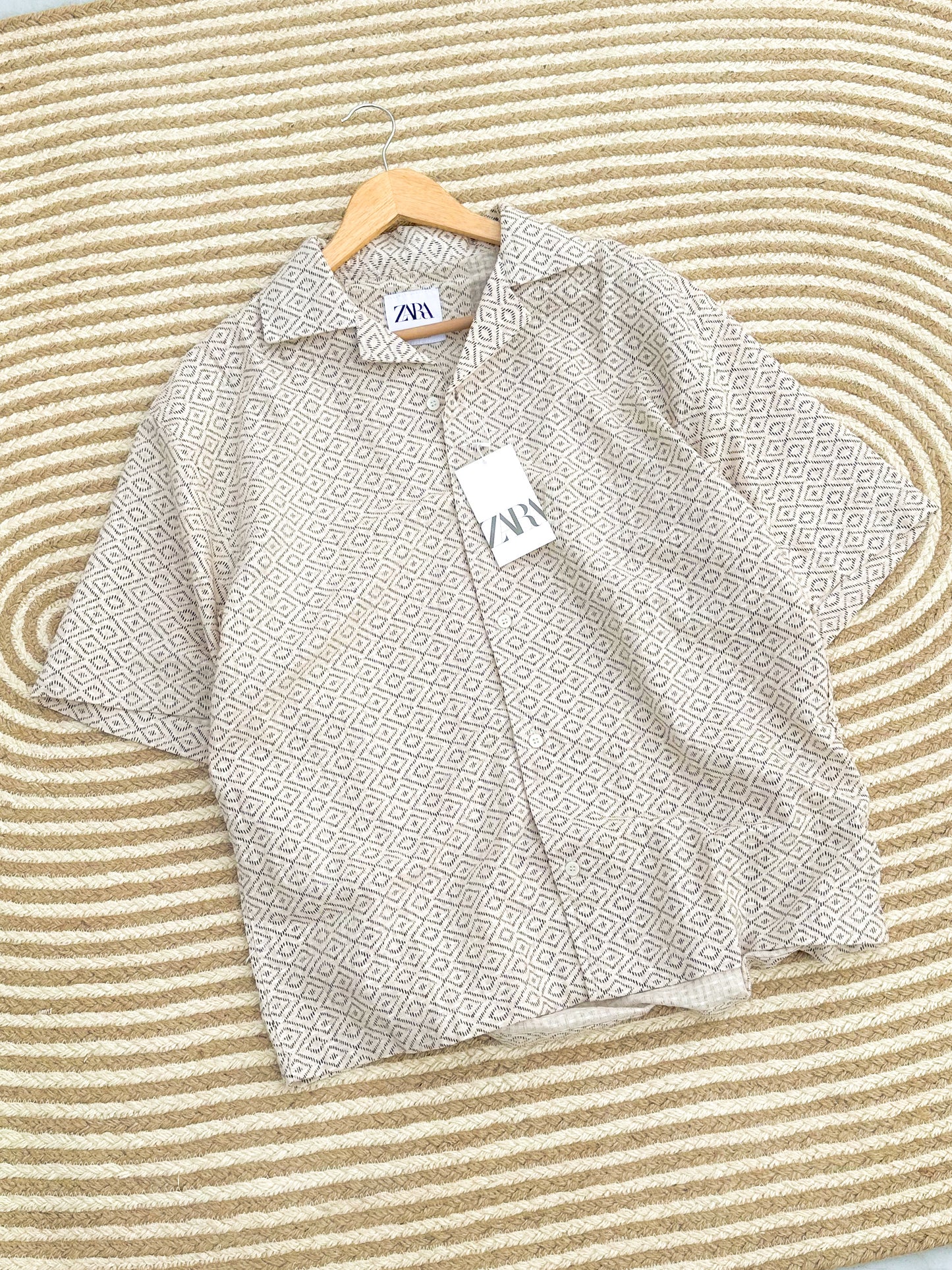 Cuban half shirt - Desert Diamond