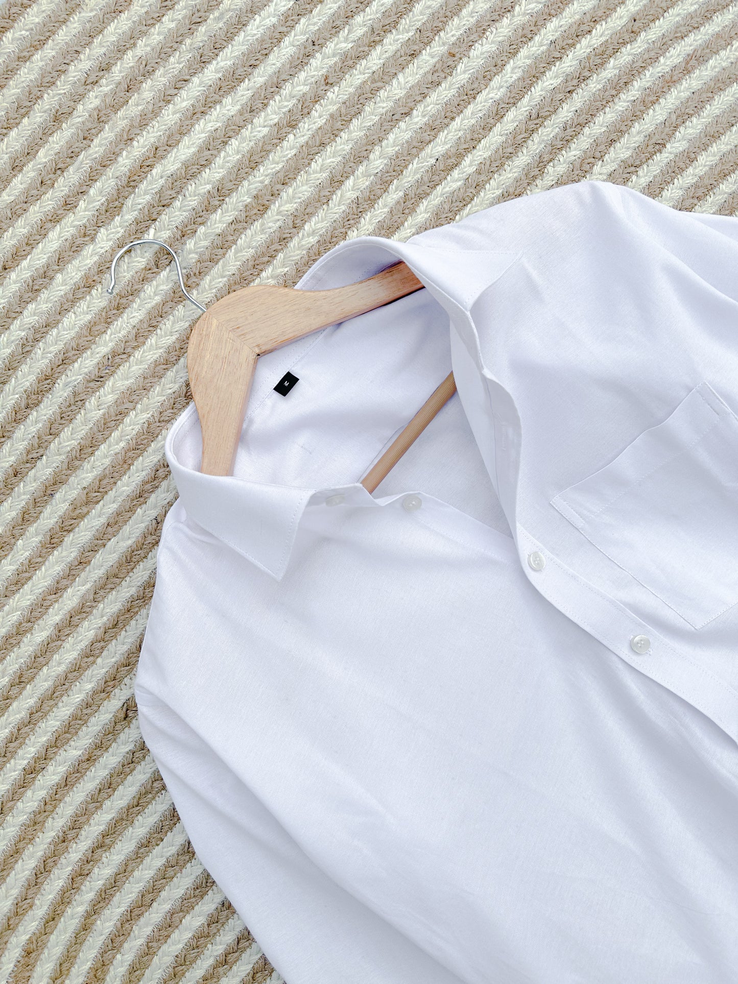 Oxford Shirt - White (Pocket)