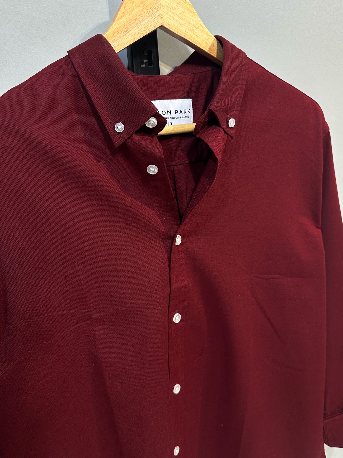 Oxford Shirt - Maroon