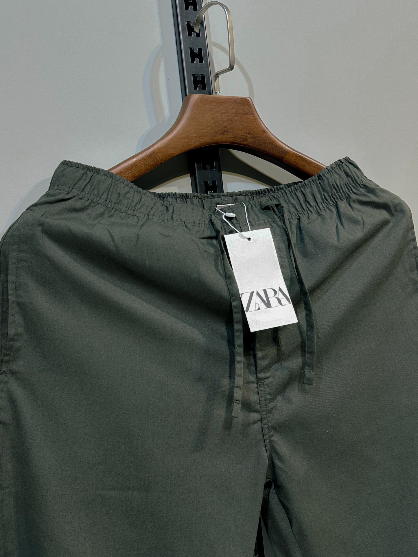 Remi Cotton Trouser - Dark Olive