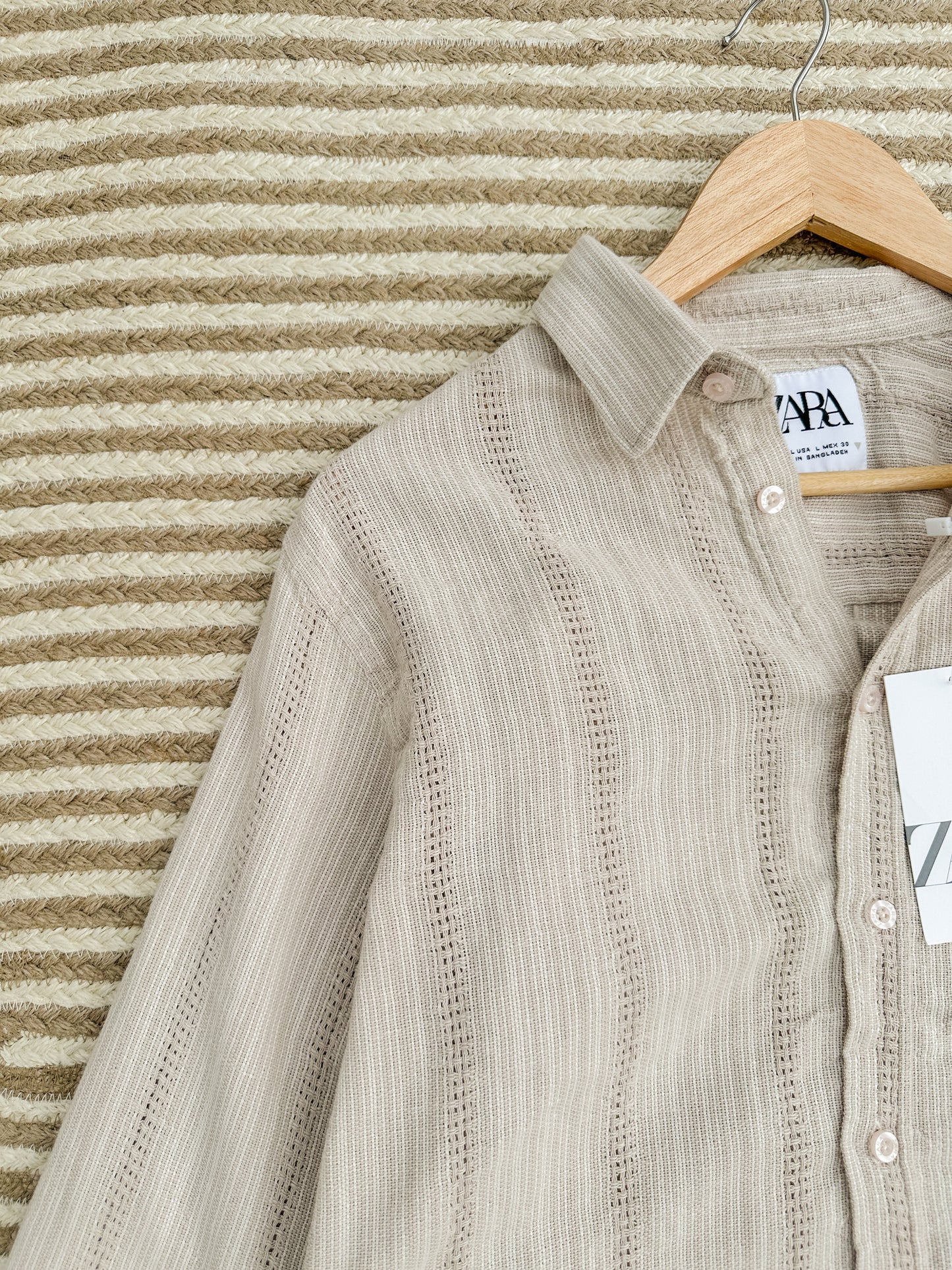 Rich Crafted Shirt - Toasted Beige