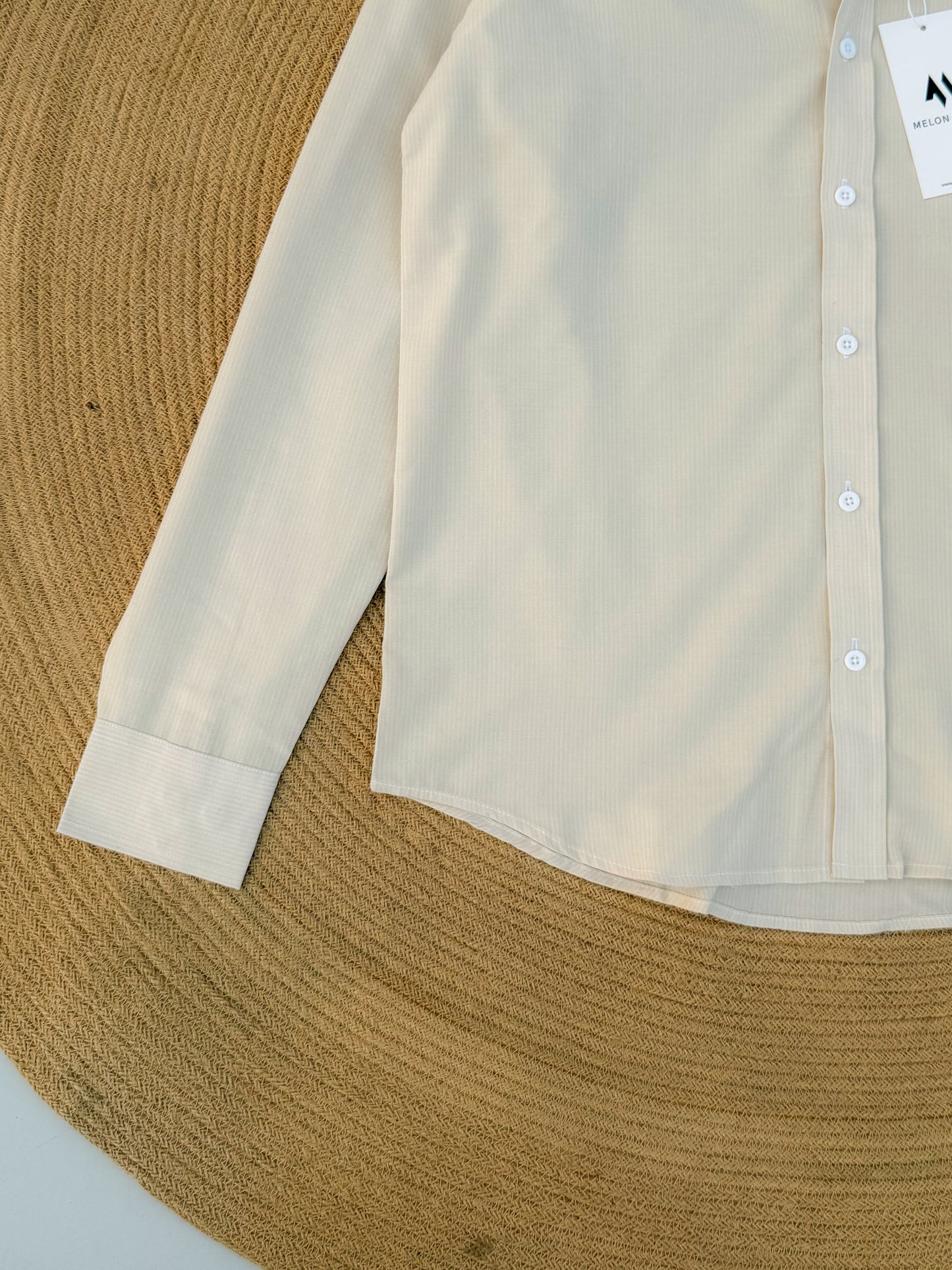 Classic full sleeve shirt - Ivory Alabaster