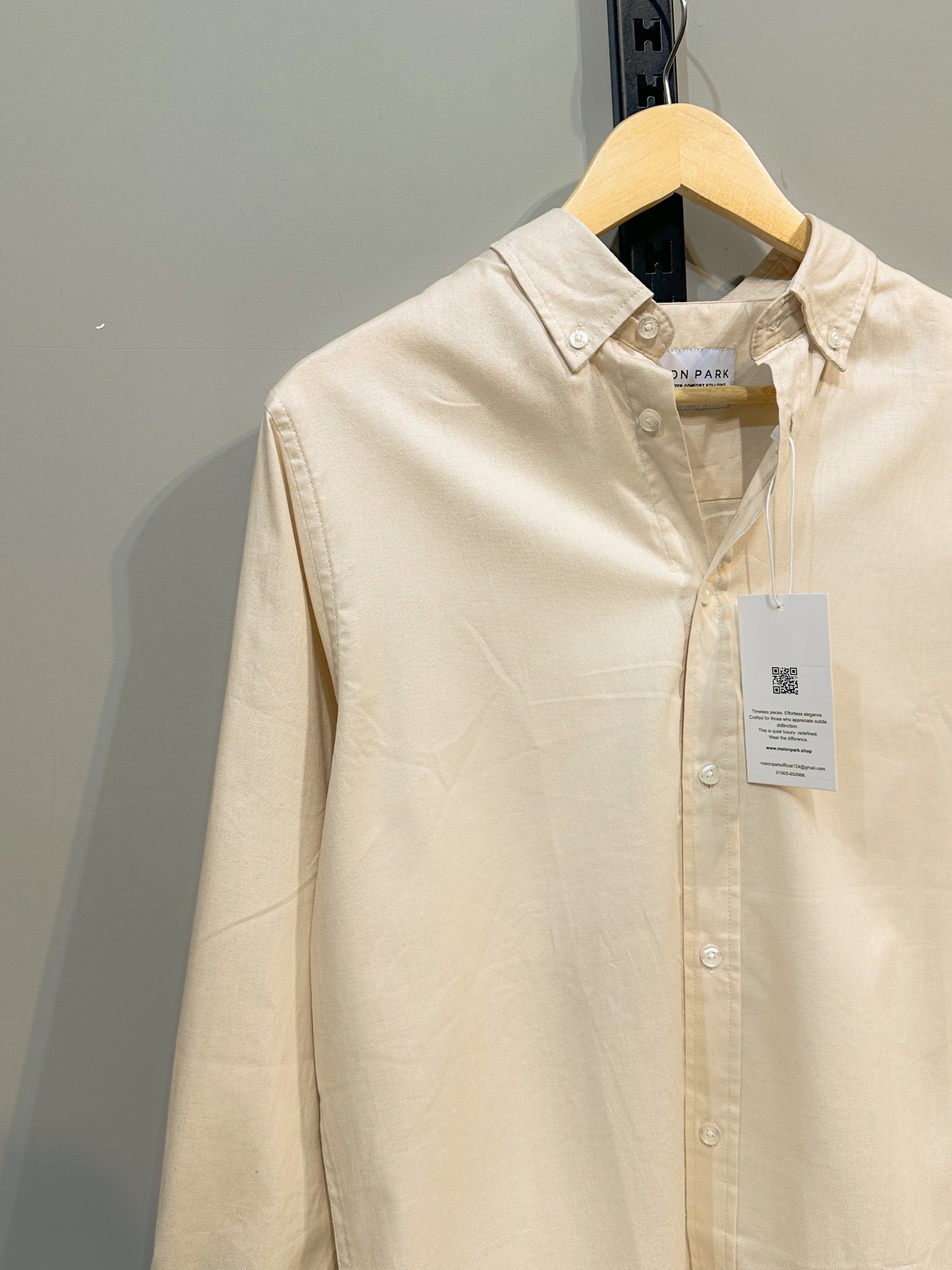 Oxford Shirt - Light Beige