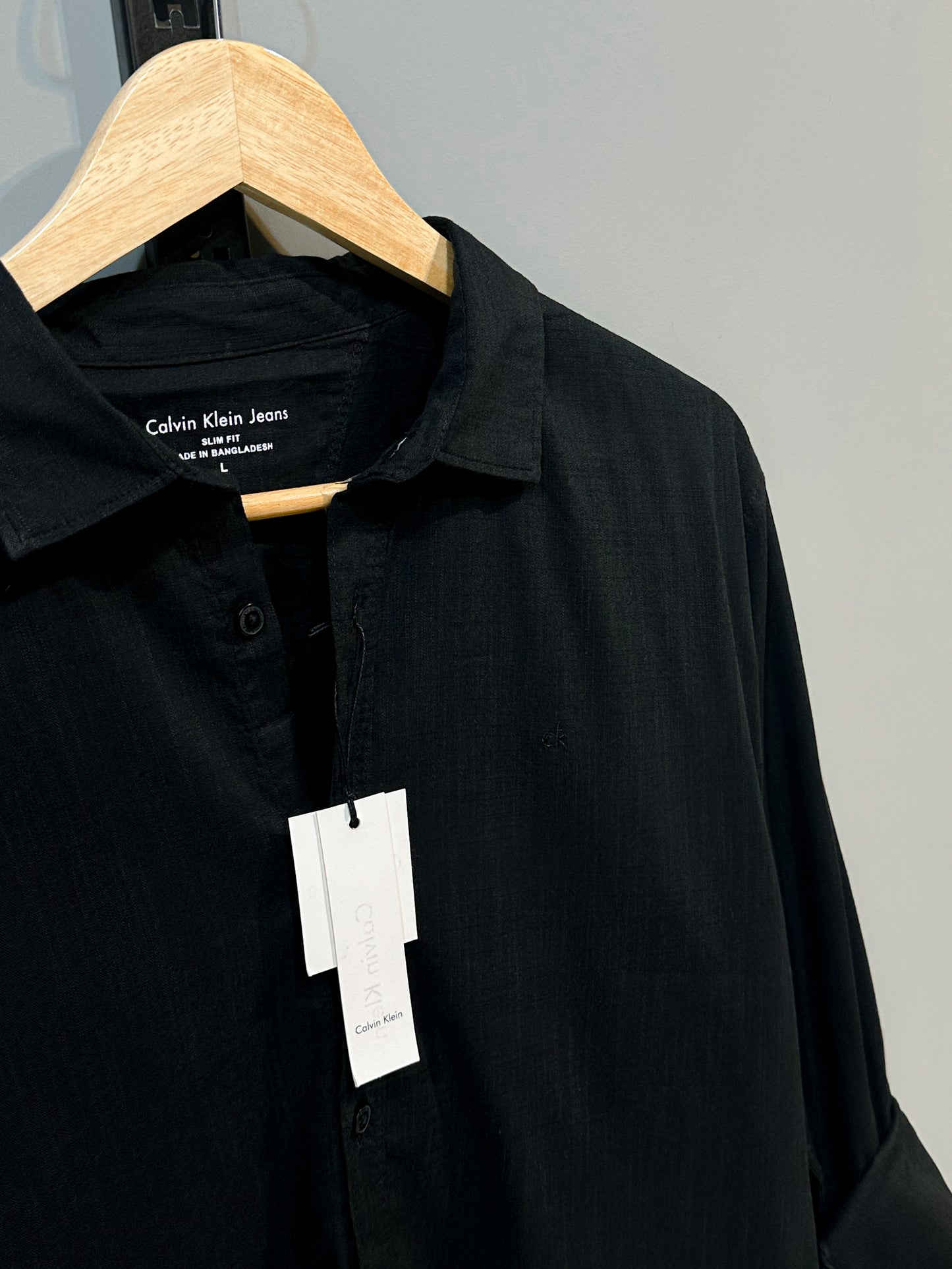 Classic full sleeve shirt - Black
