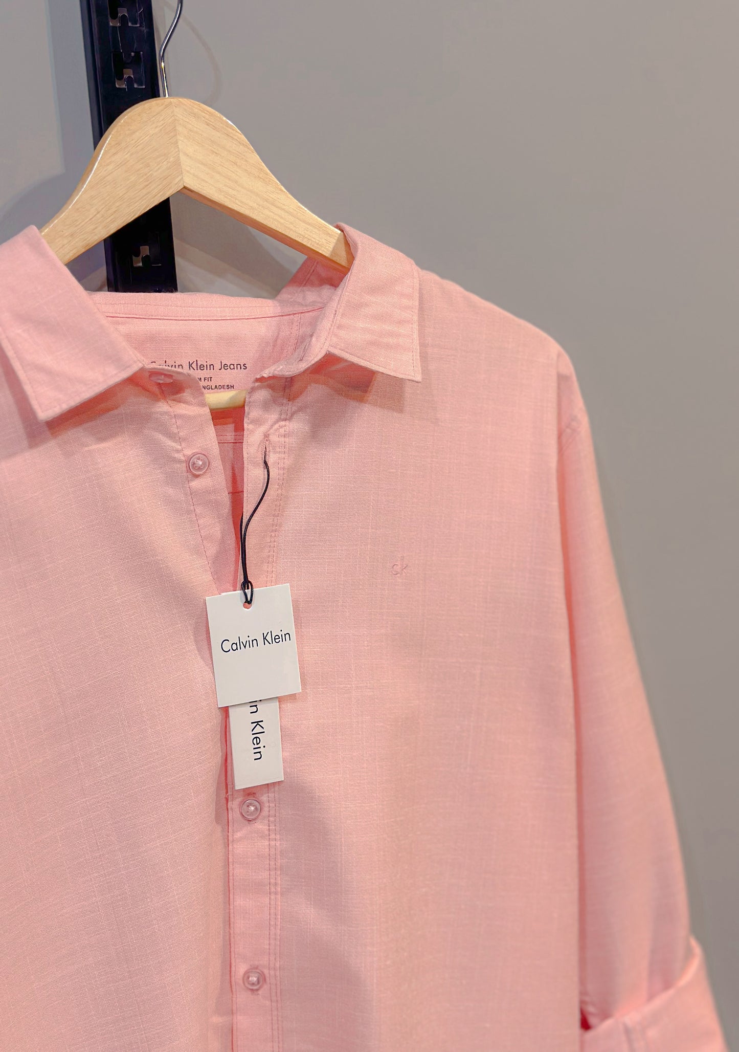 Classic full sleeve shirt - Blush Pink