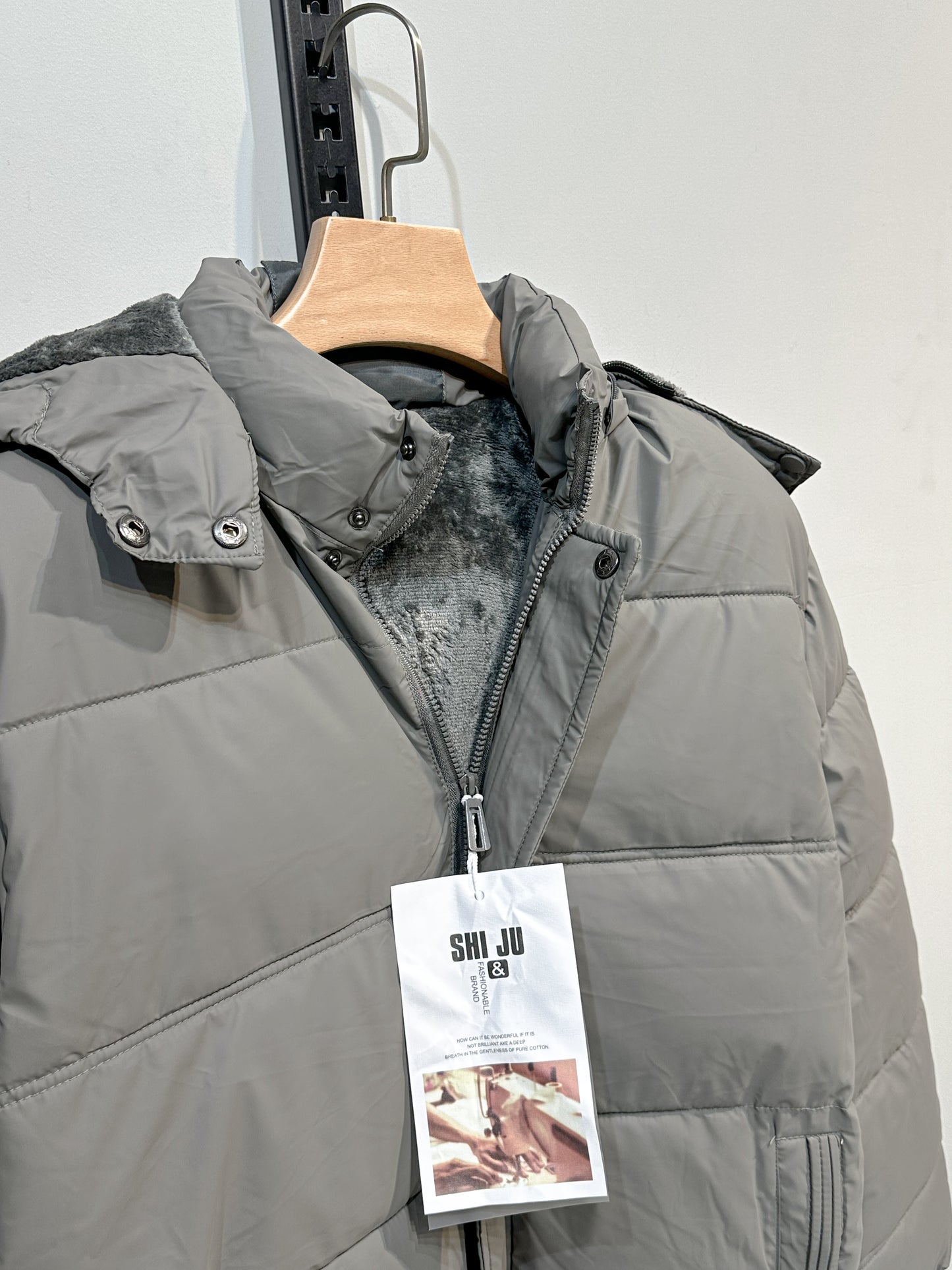 Coldproof Puffer - Light Grey
