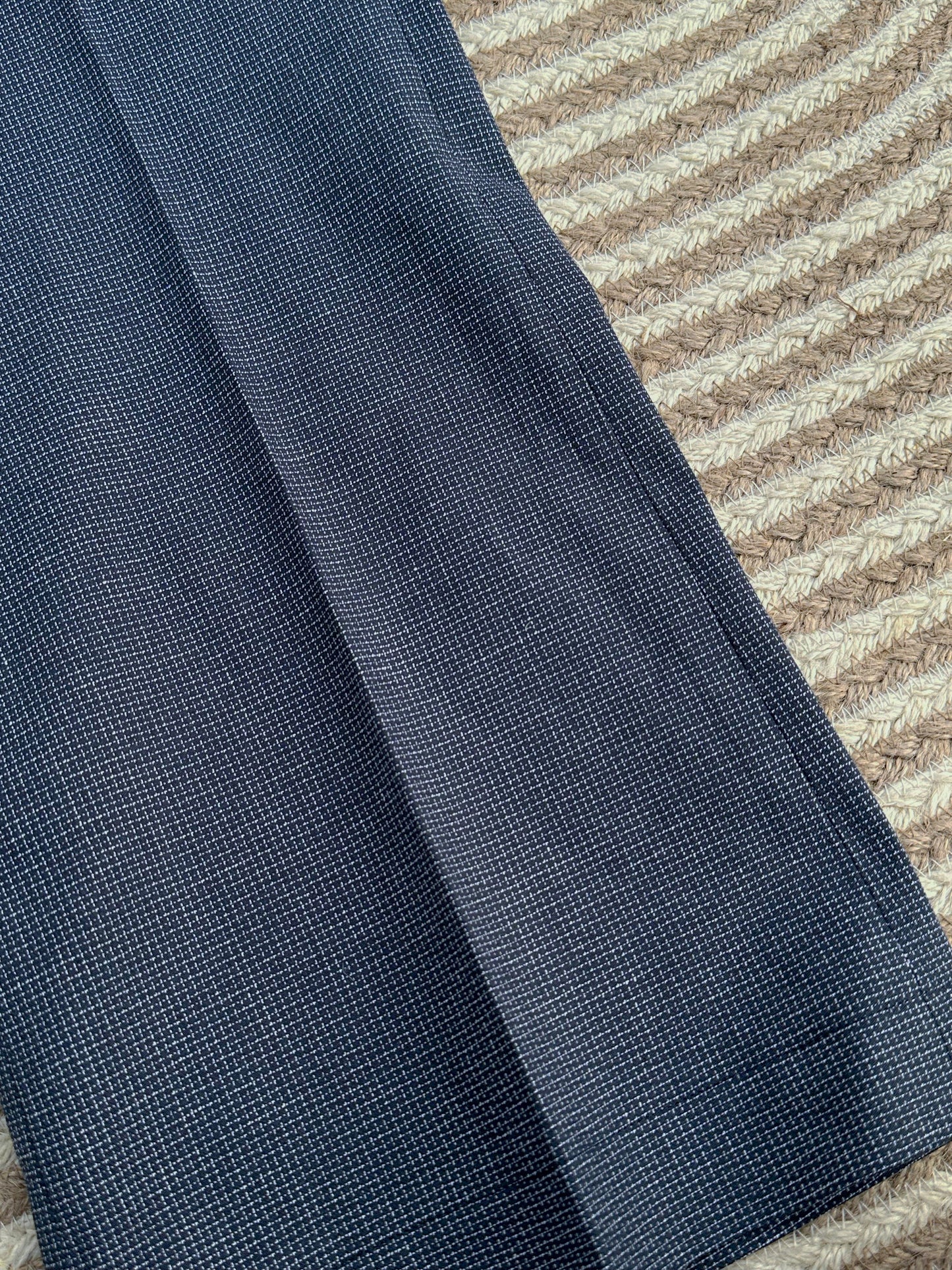 Baggy Formal Pant - Bluish Grey